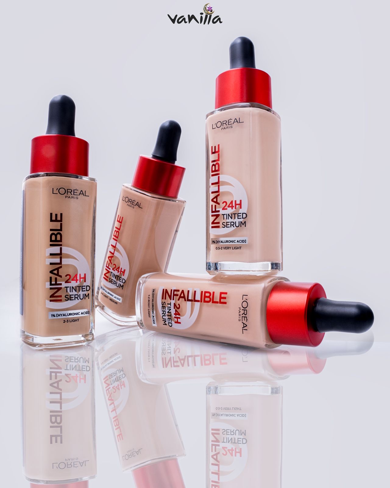 LOREAL PARIS Infallible 24H Tinted Serum لوريال كريم اساس سيروم للبشرة
