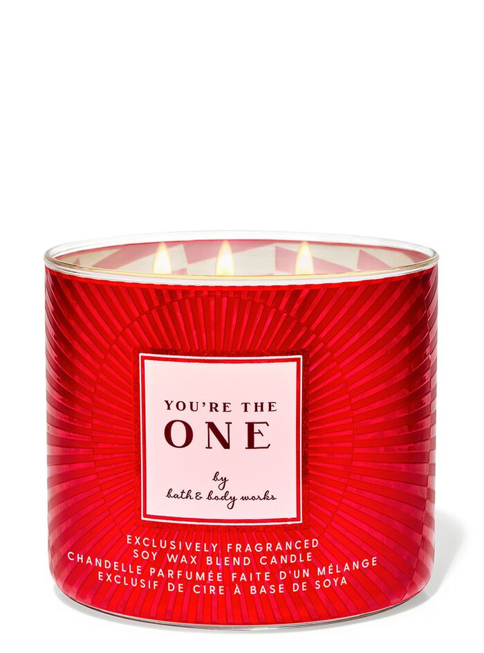BATH AND BODY WORKS You're The One 3-Wick Candle شمعة معطرة