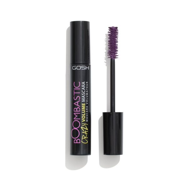 GOSH Boombastic Crazy Mascara - 006 Dusty Violet كوش مسكارة ملونة للرموش