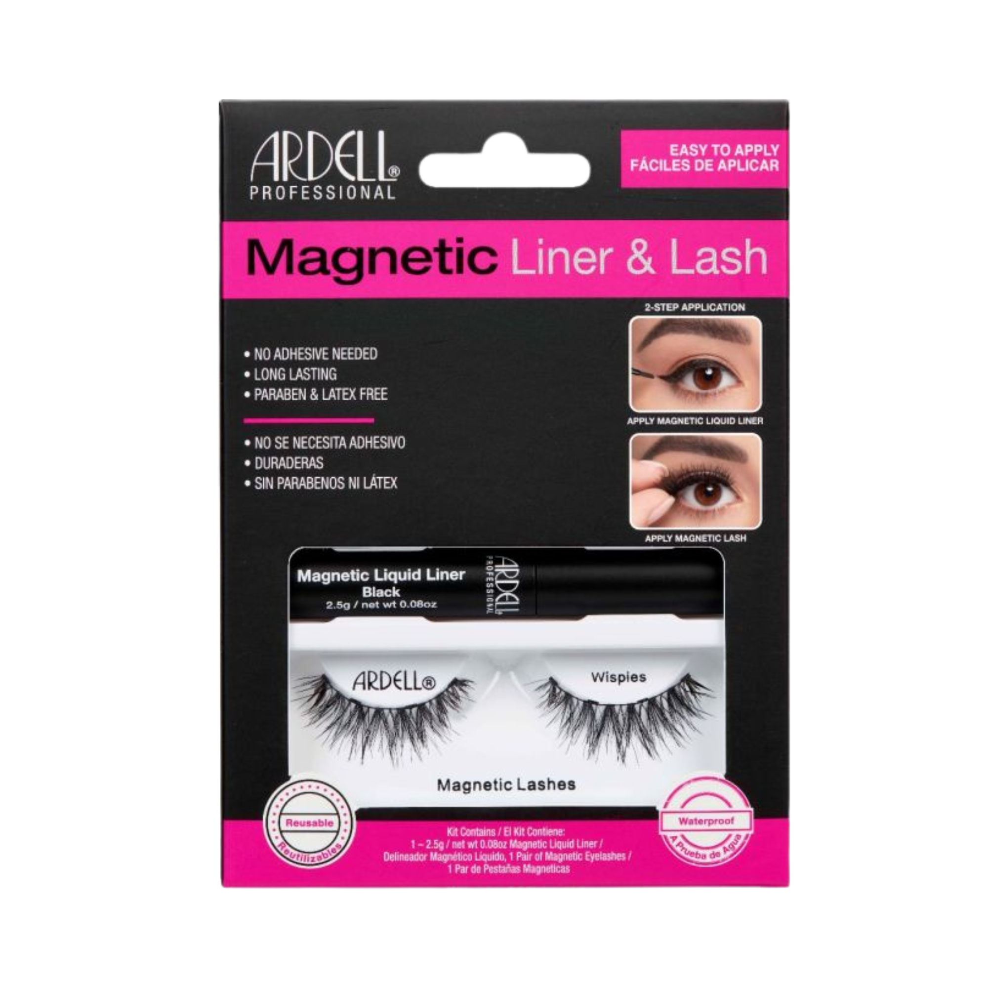 ARDELL Magnetic Liquid Liner & Lashes - Wispies  أرديل رموش اصطناعية للعيون