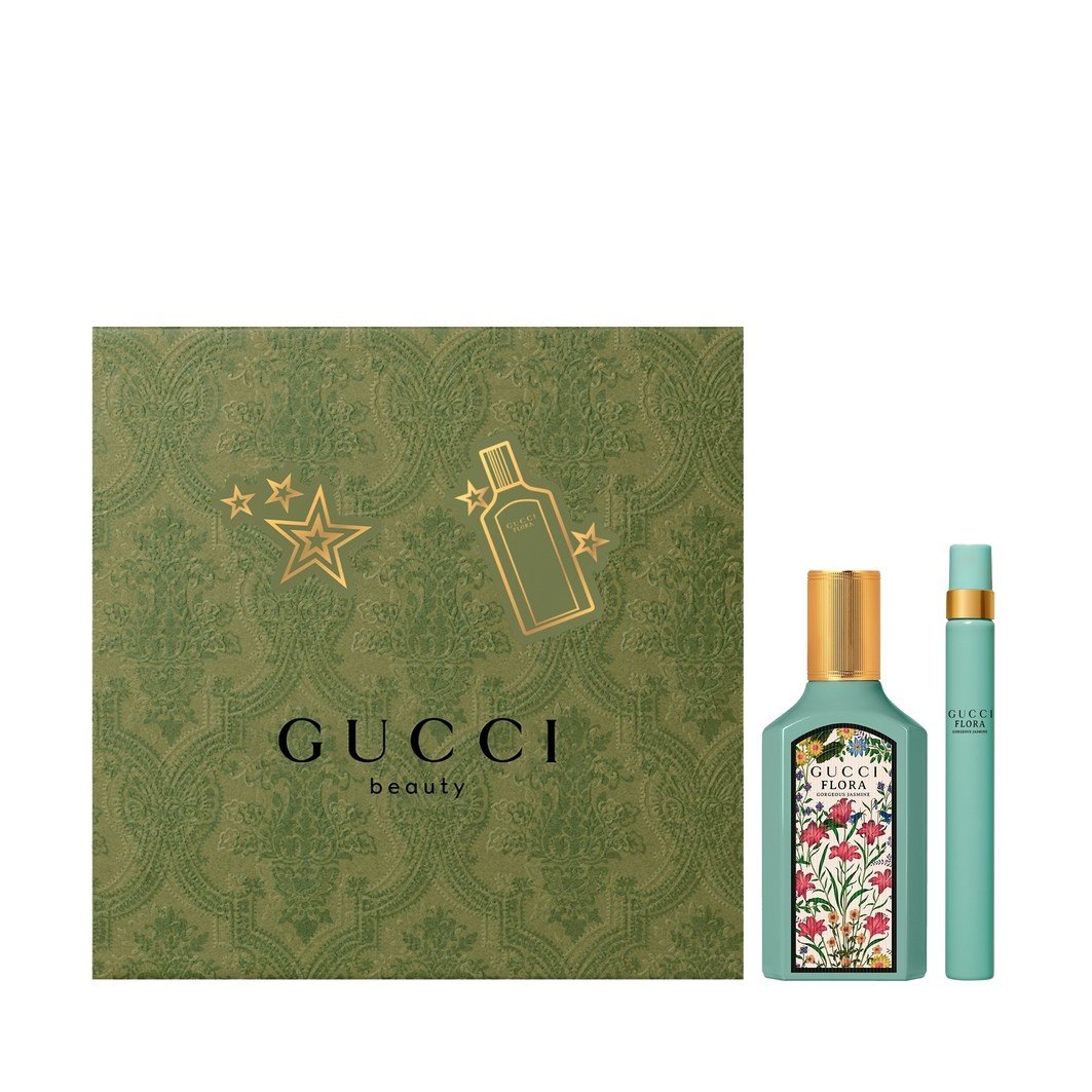 GUCCI Flora Gorgeous Jasmine Gift Set مجموعة هدايا للنساء