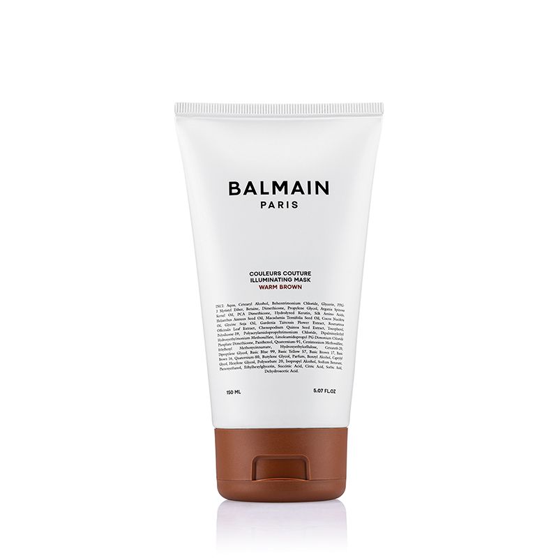 BALMAIN Illuminating Colour Mask Warm Brown 150ml ماسك ملون مضيء باللون البني الدافئ