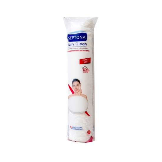 Septona Oval Cotton Pads 100 Pieces سيبتونا بادات قطنية
