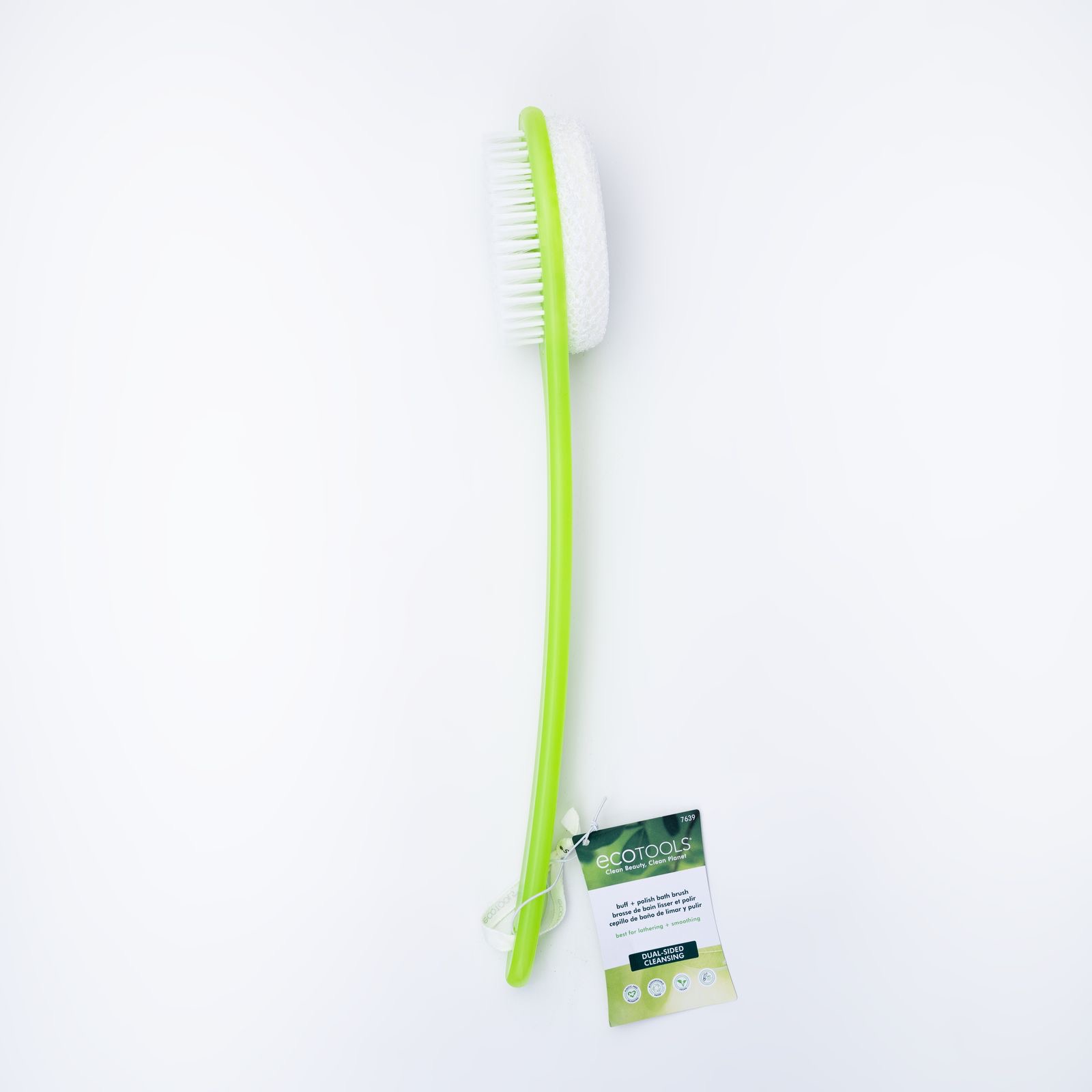 Ecotools Dual-Sided Cleansing Brush 7639 ايكو تولز فرشاه الاستحمام