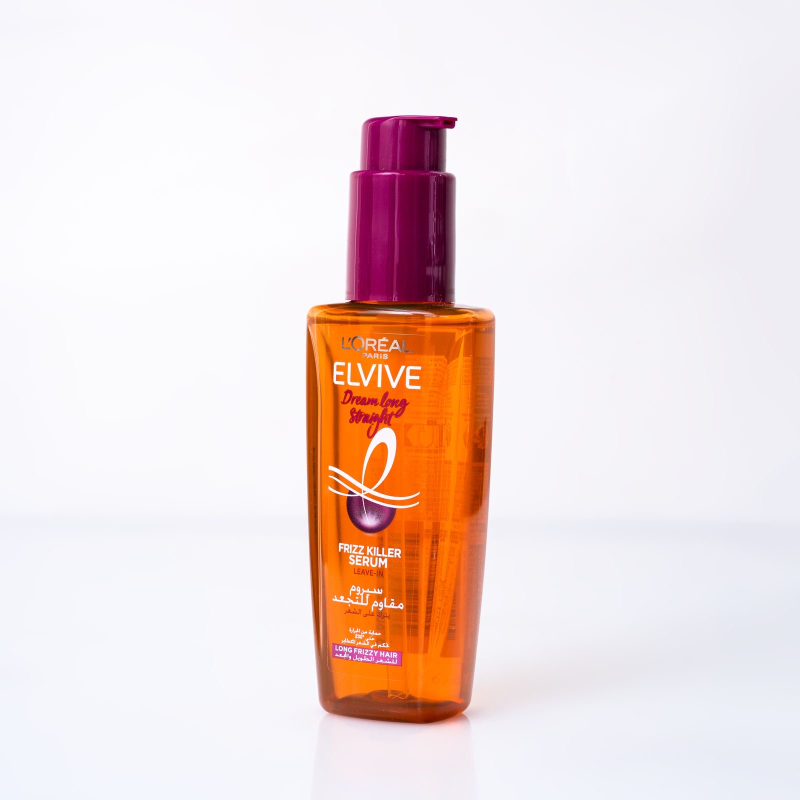 LOREAL PARIS ELVIVE DREAM LONG STRAIGHT FRIZZ KILLER SERUM لوريال سيروم معالج للشعر