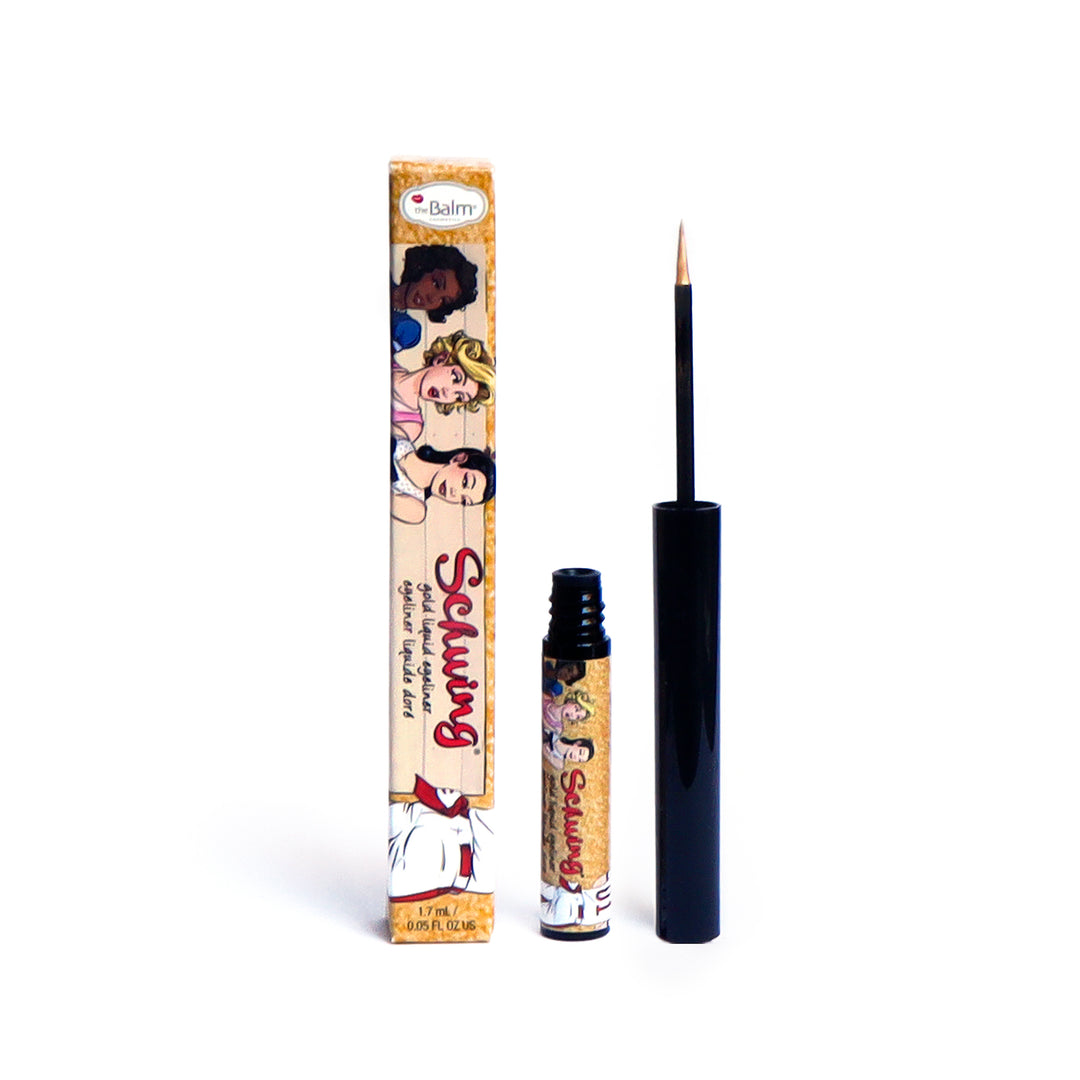 THE BALM SCHWING LIQUID EYELINER-14K Gold ذا بالم لاينر تحديد العيون بالون الذهبي