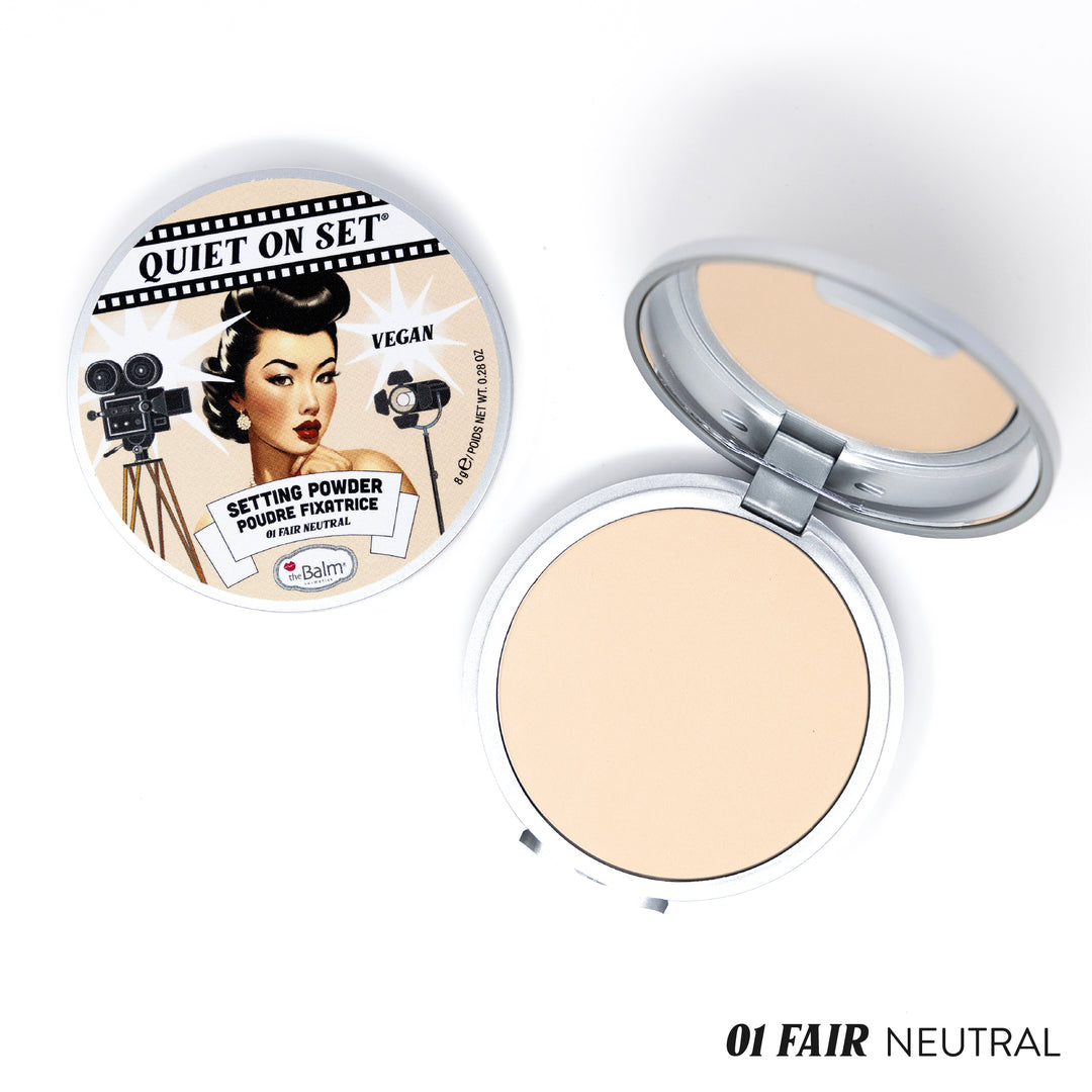 THE BALM QUIET ON SET SETTING POWDER ذا بالم باودر تثبيت