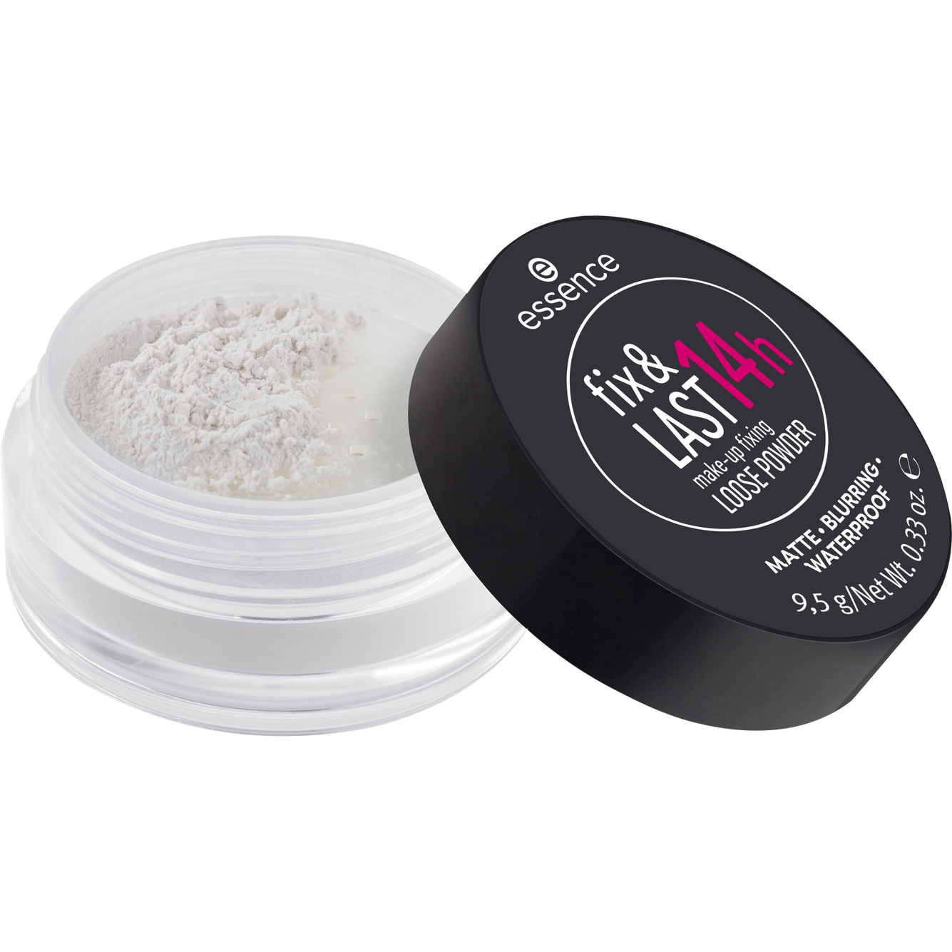 ESSENCE Fix & LAST 14h Make-Up Fixing LOOSE POWDER أيسنس لوس باودر مقاوم للماء