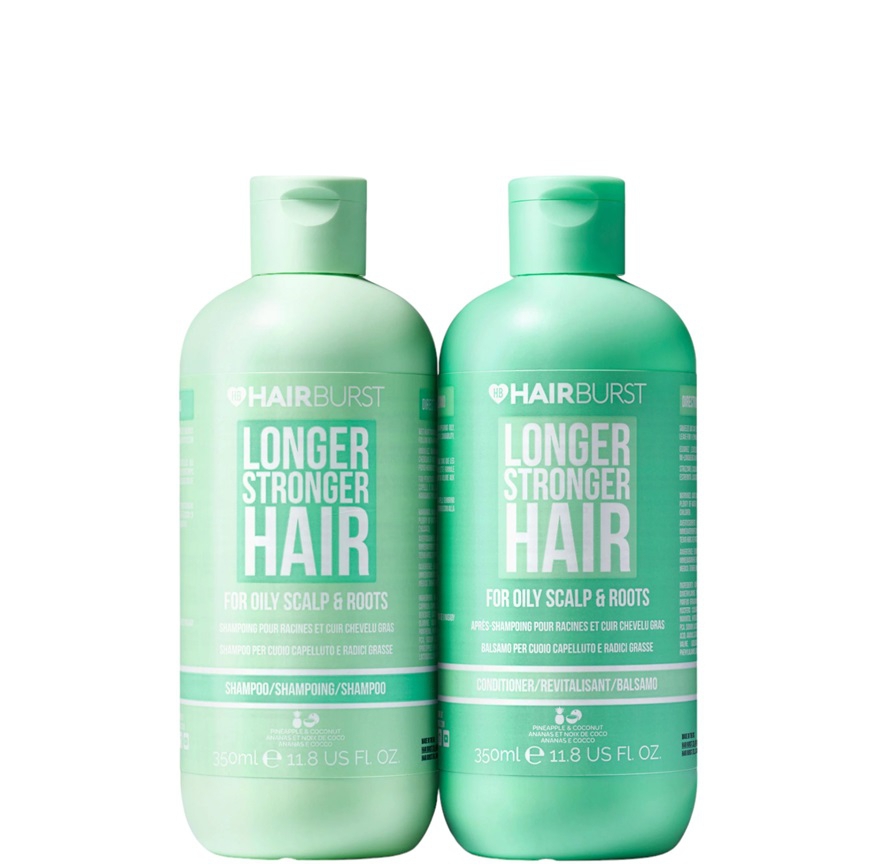 Hairburst Pineapple & Coconut Oily Hair Care Kit مجموعة للشعر الدهني