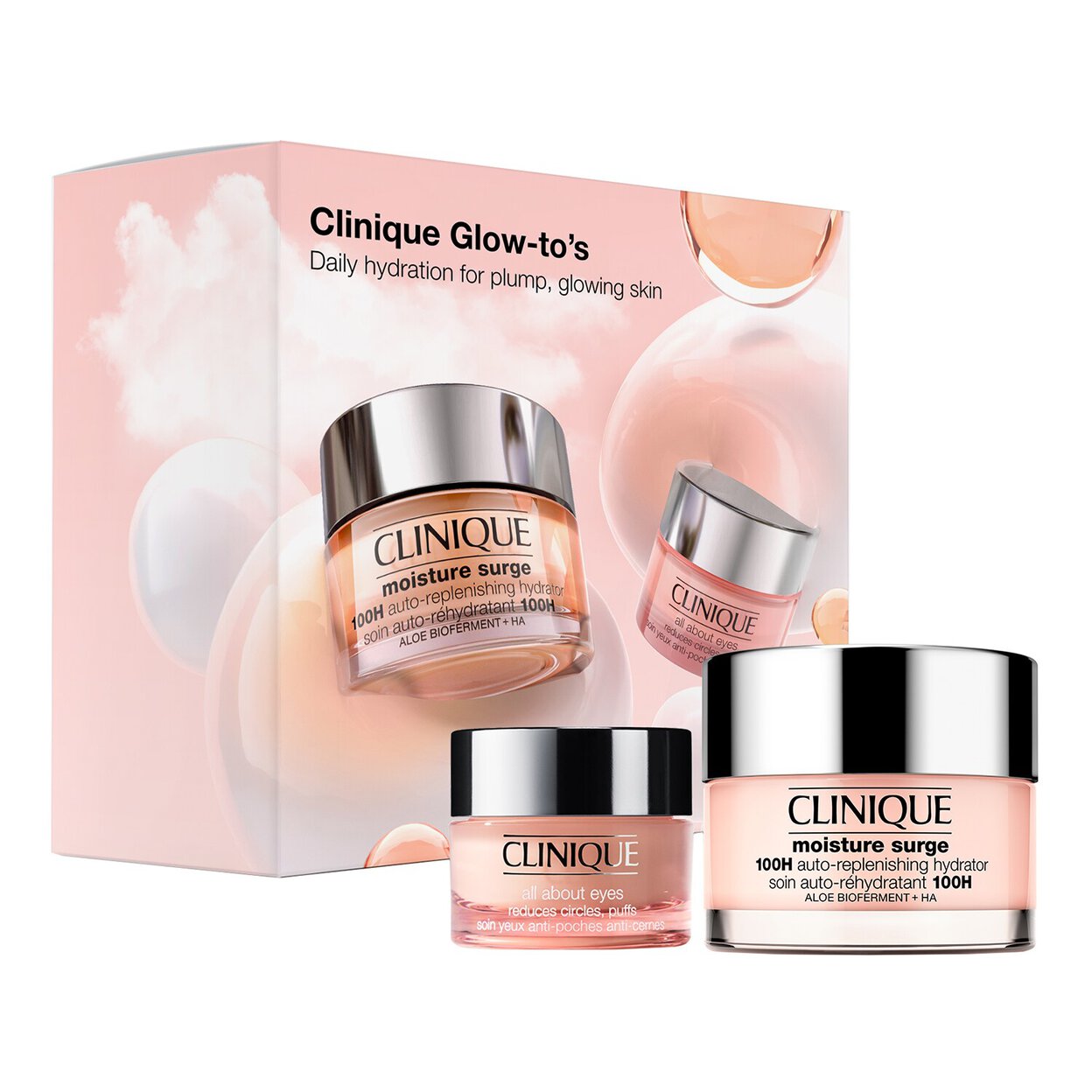 CLINIQUE Glow Toes Set كلينيك سيت العناية بالبشرة