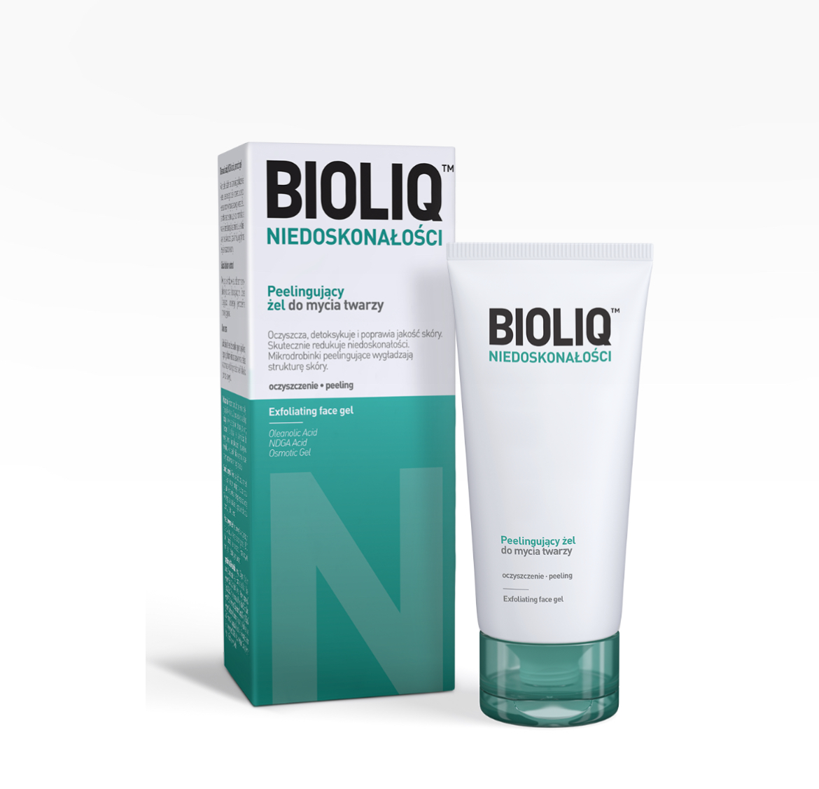 BIOLIQ Peeling face wash gel جل تقشير الوجه