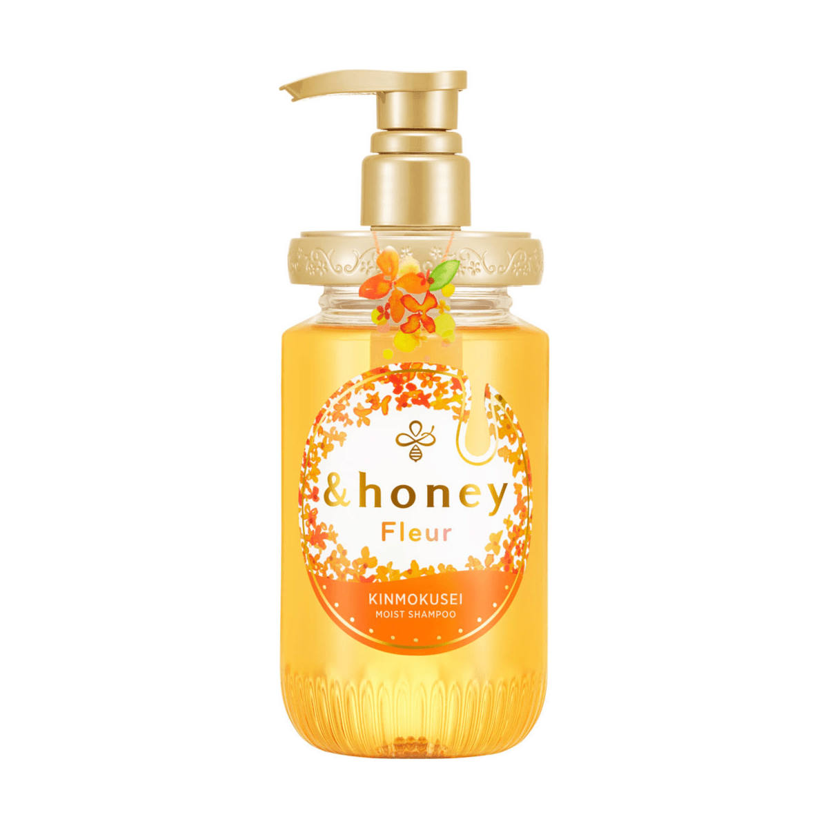 VICREA &HONEY FLEUR KINMOKUSEI MOIST SHAMPOO   فيكريا شامبو بالعسل و زهرة الميموزا لترطيب الشعر