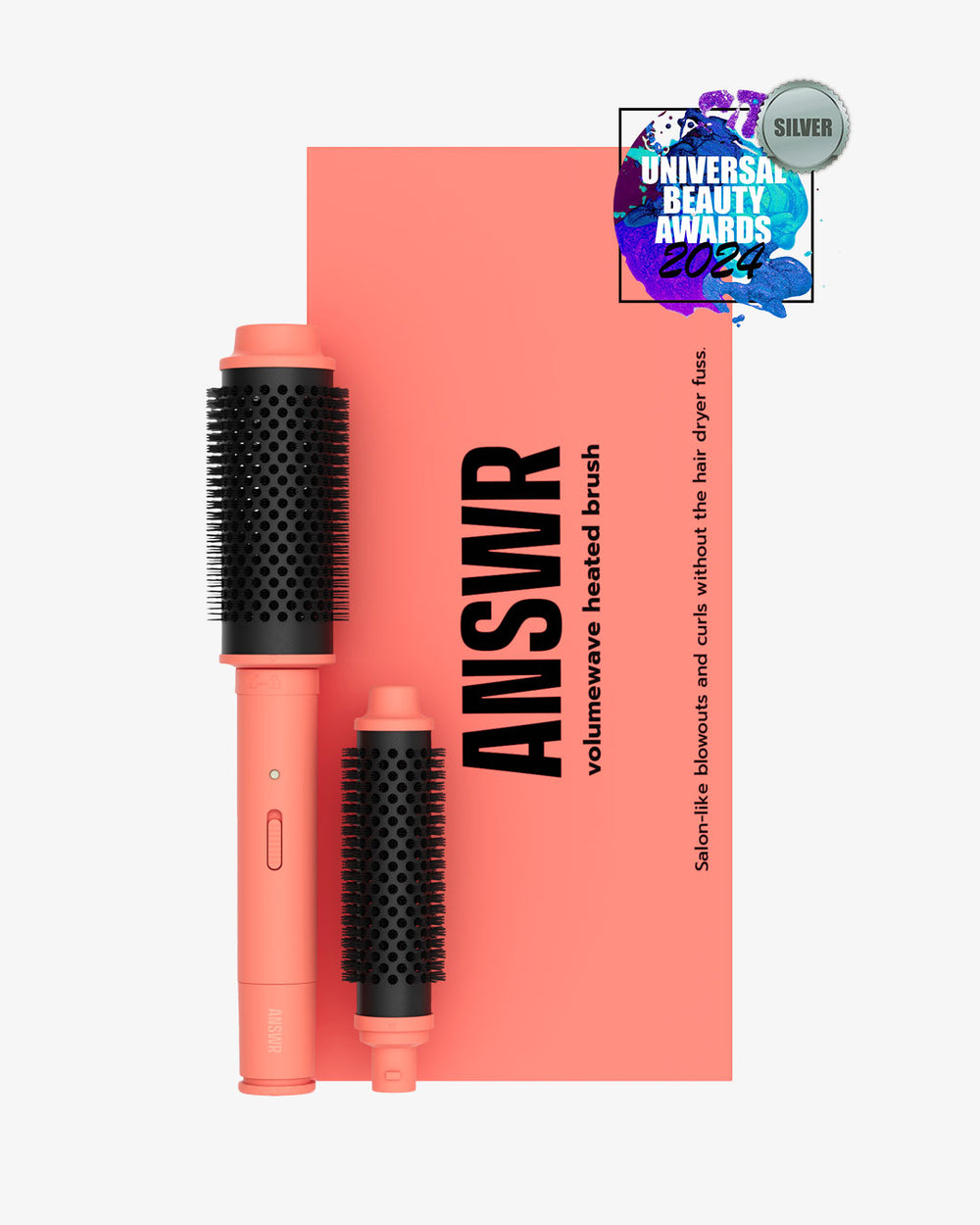 ANSWR VOLUMEWAVE HEATED BRUSH فرشاة حرارية للشعر