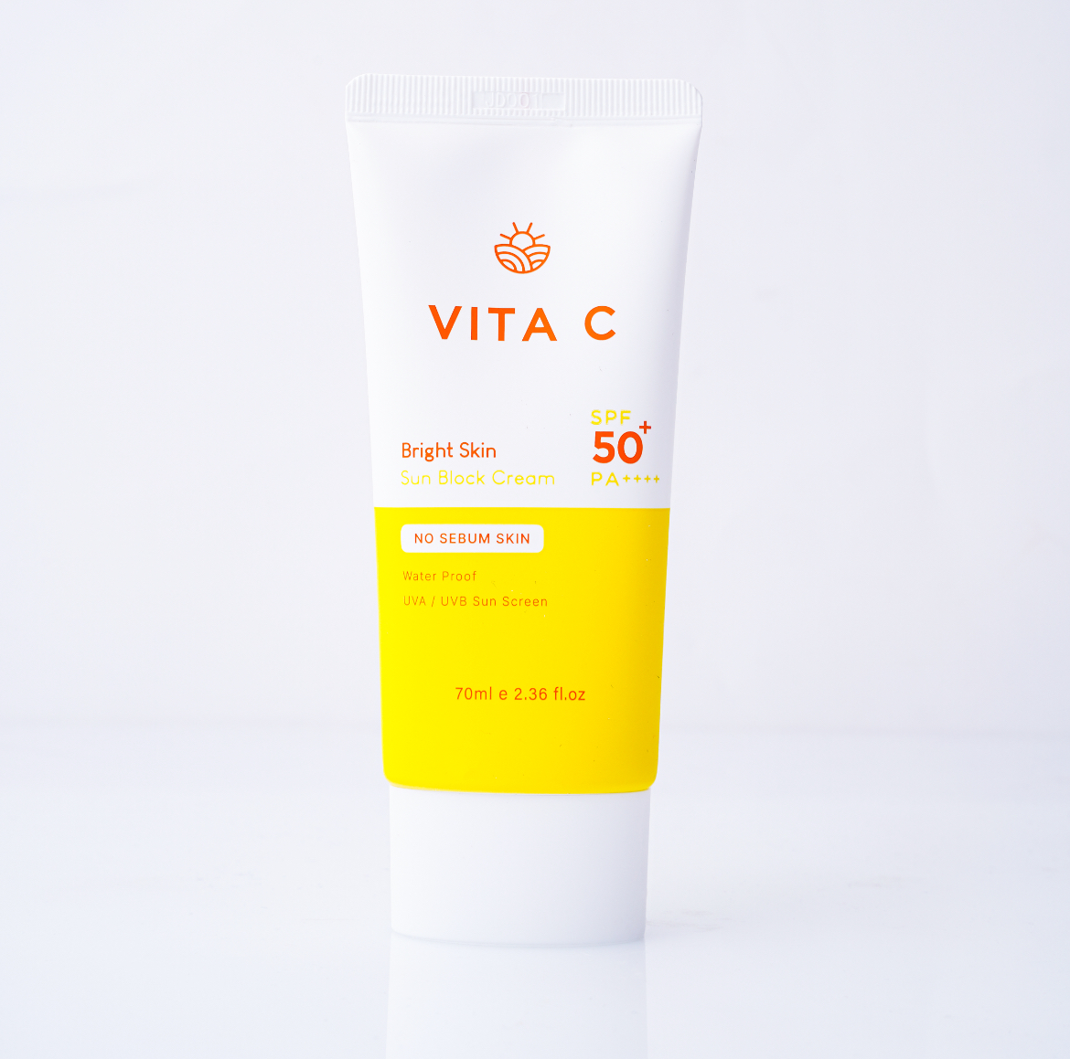 Melody VITA C Bright Skin Sun Block Cream SPF 50+ | PA++++ واقي حماية من الشمس بفايتمن سي