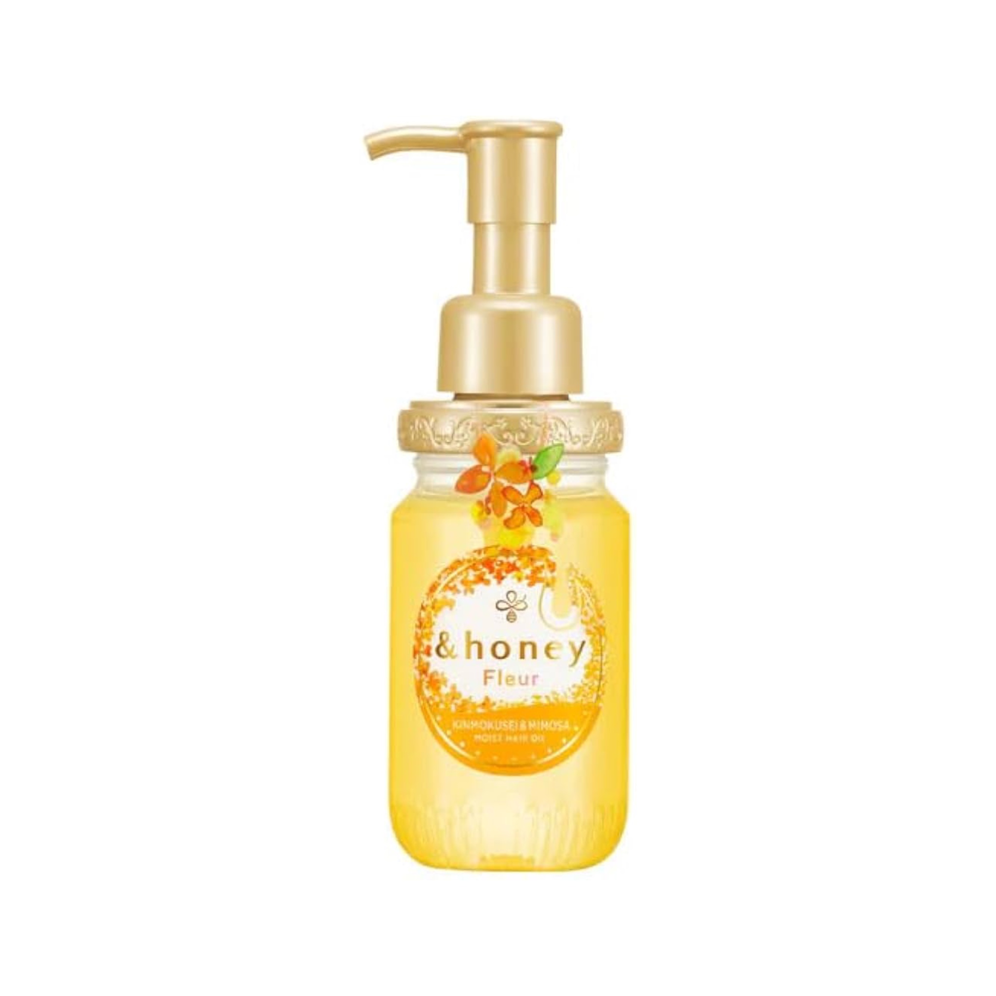 VICREA & &HONEY Fleur Kinmokusei & Mimosa Hair Oil زيت الشعر