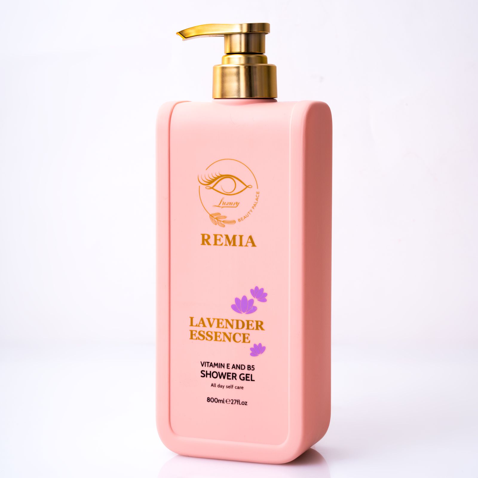 REMIA LAVENDER ESSENCE VITAMIN E AND B5 SHOWER GEL 800ml ريميا شاور برائحة اللافندر