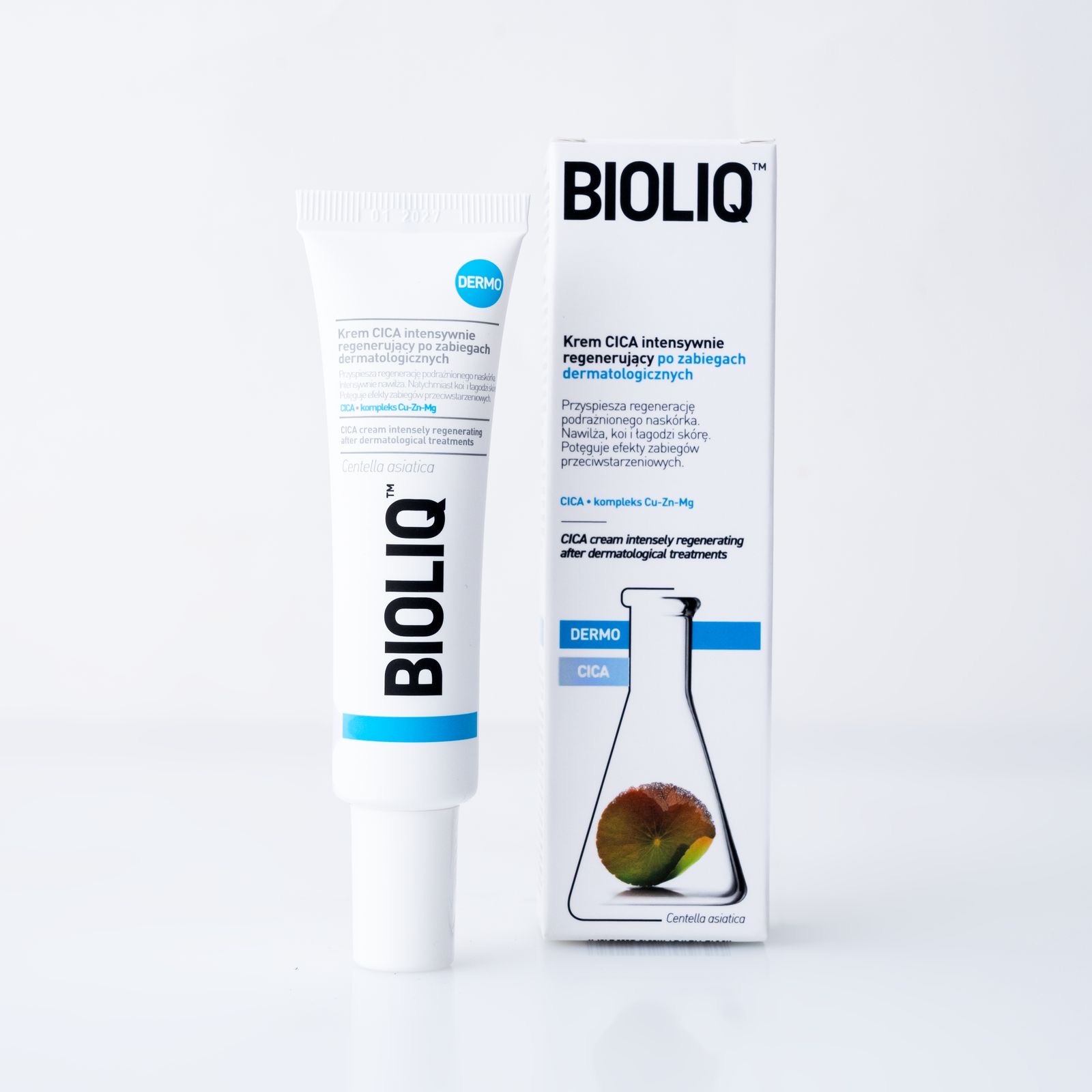 Bioliq DERMO CICA cream intensively regenerating after dermatological treatments كريم تجديد البشرة