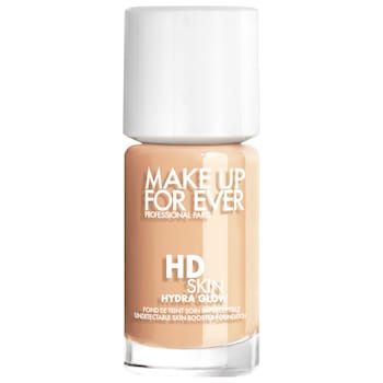 MAKE UP FOR EVER HD SKIN HYDRA GLOW SKINCARE FOUNDATION WITH HYALURONIC ACID  ميك اب فور ايفر كريم اساس مرطب للبشرة