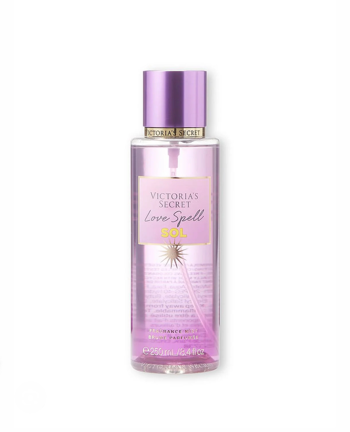 VICTORIA'S SECRET Love Spell Sol  for women Body Mist 250ml فيكتوريا سيكرت مست معطر