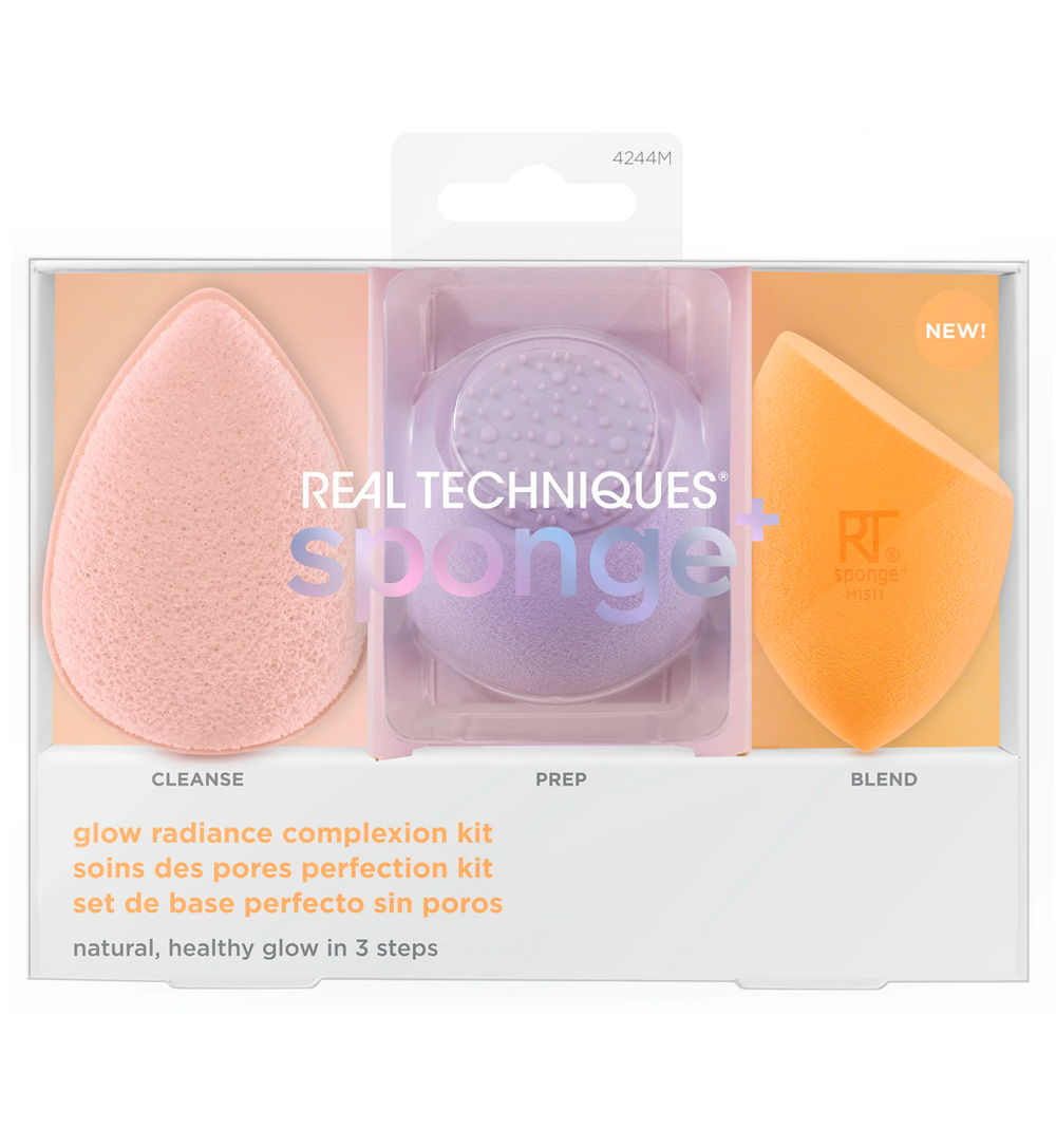 Real Techniques Glow Radiance Complexion Set ريل تكنيكس مجموعة جلو راديانس لبشرة مشرقة