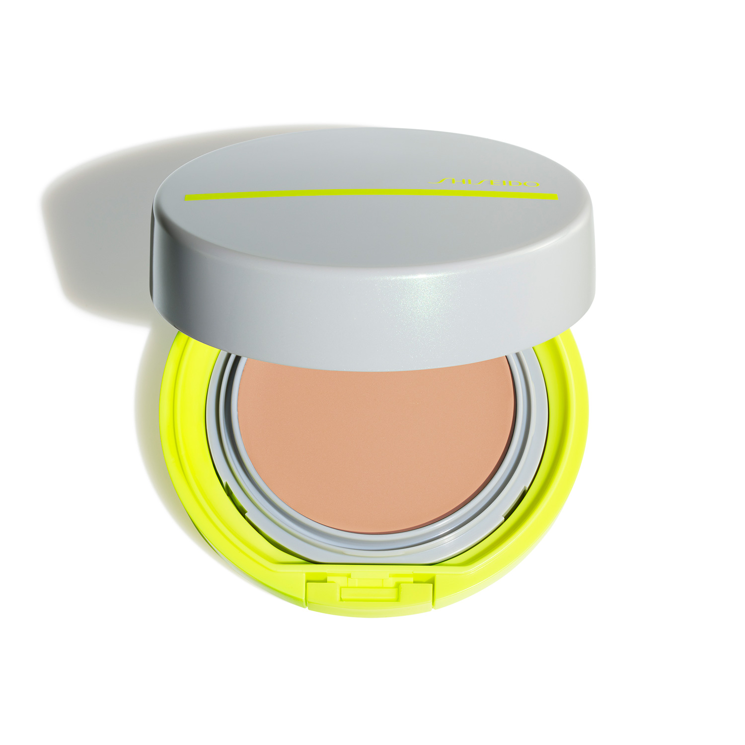 SHISEIDO Sports BB Compact SPF50+ -02 Medium كريم BB الرياضي المضغوط بعامل حماية من الشمس 50+