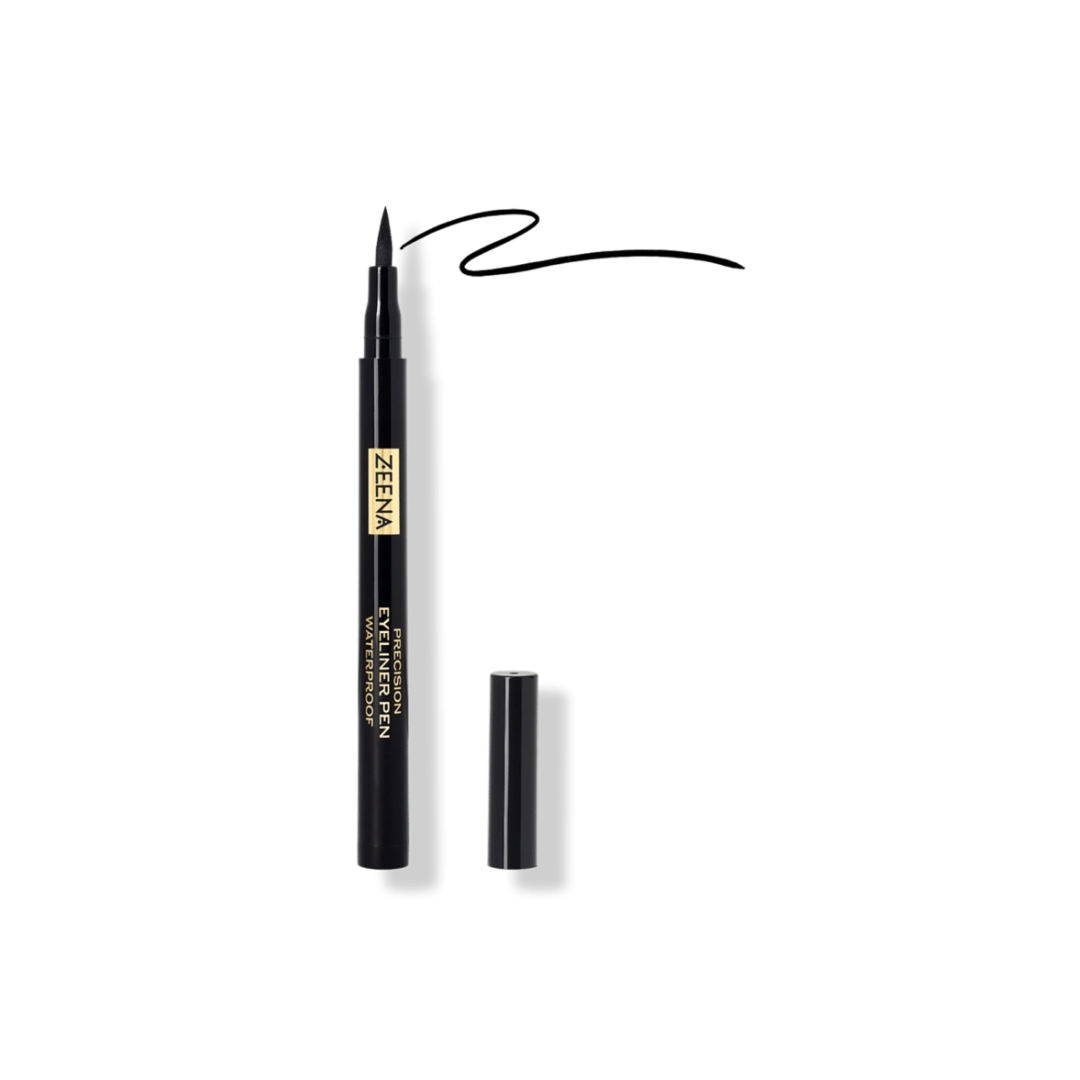 Zeena Precision Eyeliner Pen-010 Extreme Black زينة لاينر تحديد العين