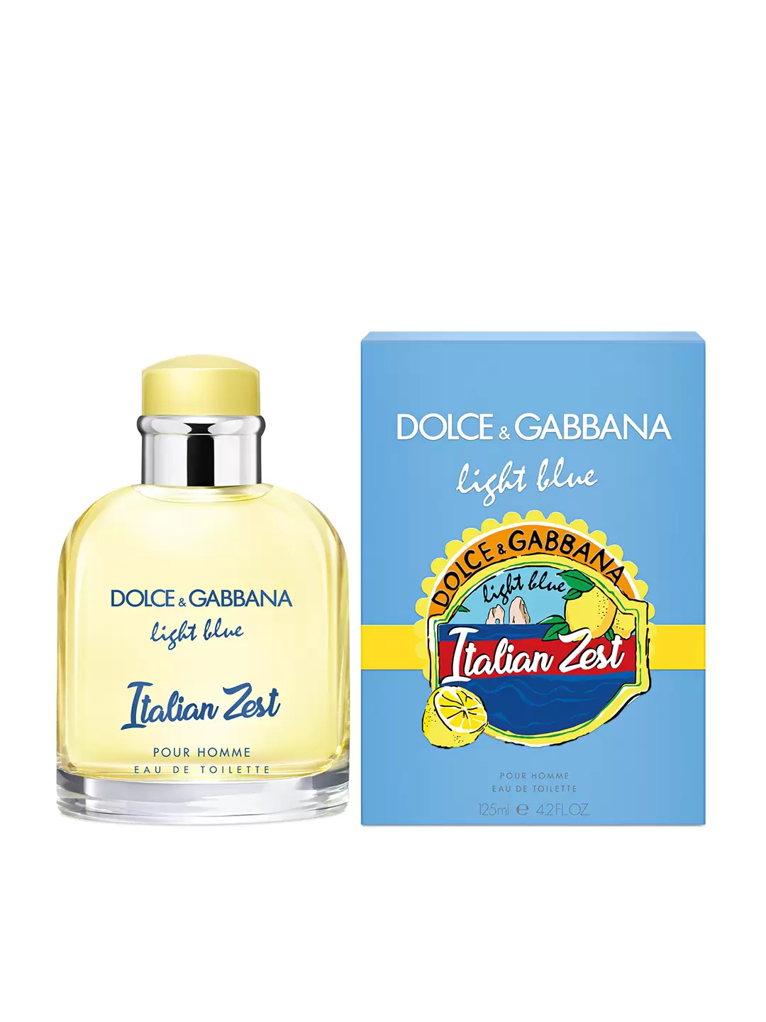 DOLCE Light Blue Italian Zest Eau De Toilette 125ml عطر للرجال