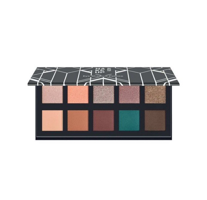 Make up Factory EYE SHADOW PALETTE #09 - TOUCH OF TEAL ميكاب فاكتوري باليت ظلال للعيون