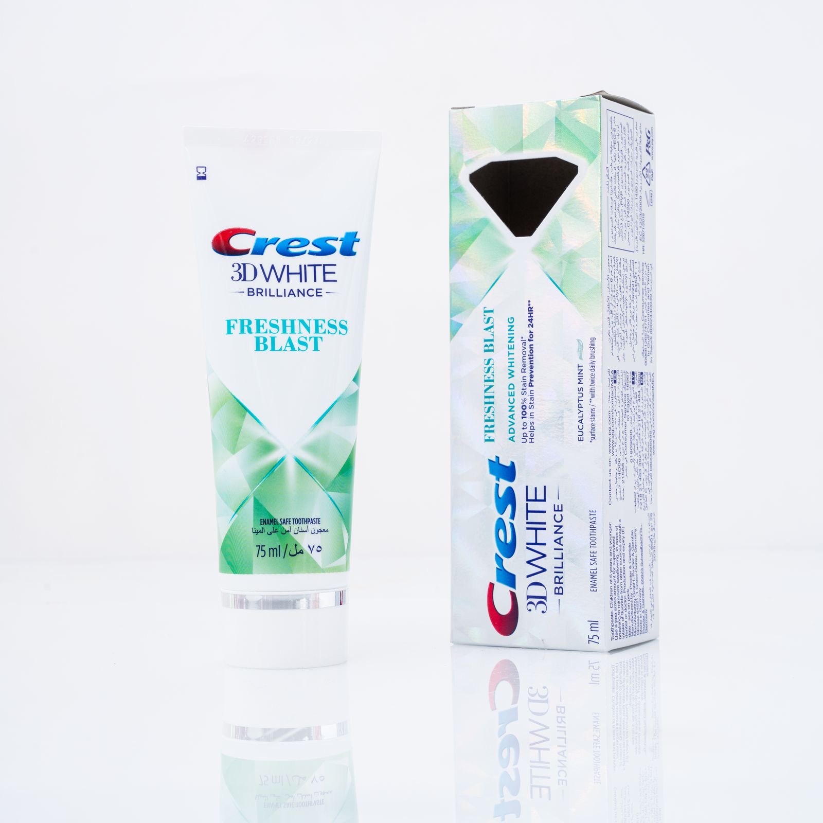 CREST 3D WHITE Freshness Blast Toothpaste كرست معجون أسنان