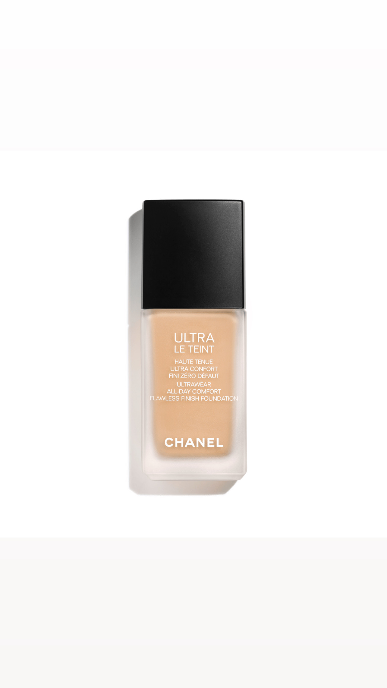CHANEL ULTRA LE TEINT Ultrawear All-Day Comfort Flawless Finish Foundation شانيل كريم أساس ألترا للبشرة