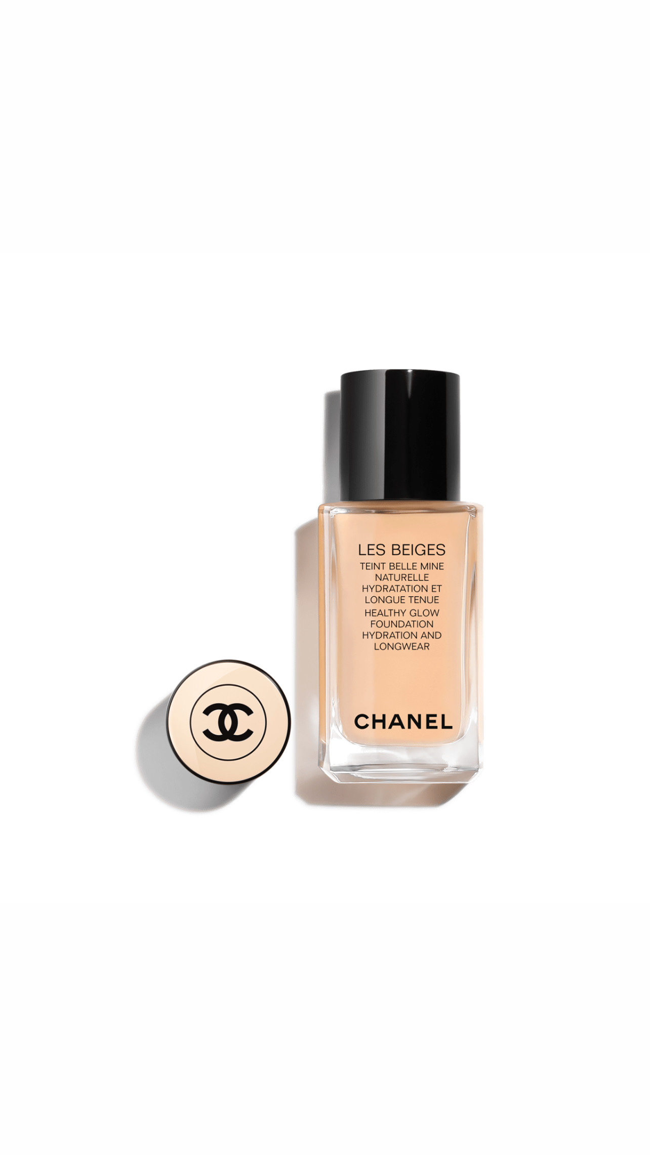 CHANEL LES BEIGES Healthy Glow Foundation Hydration and Longwear -B20شانيل كريم اساس مائي منعش