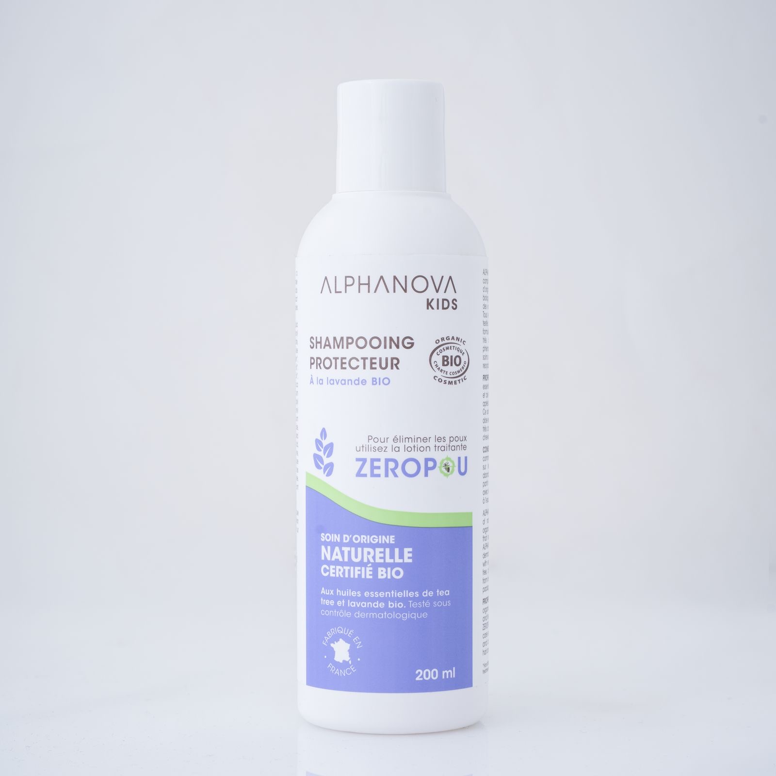 ALPHANOVA KIDS Organic lavender shampoo 200ml شامبو للأطفال