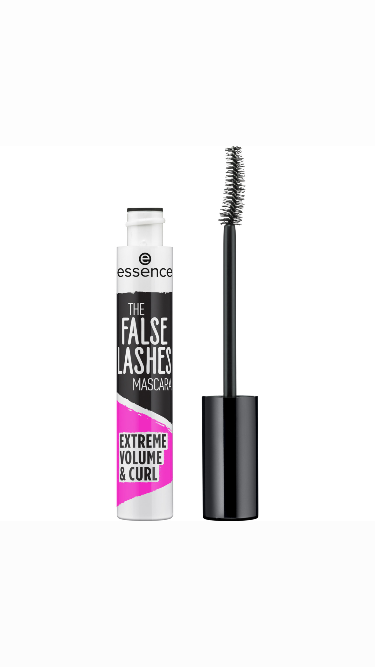 ESSENCE THE FALSE LASHES MASCARA EXTREME VOLUME & CURL مسكارة لتكثيف وتجعيد الرموش