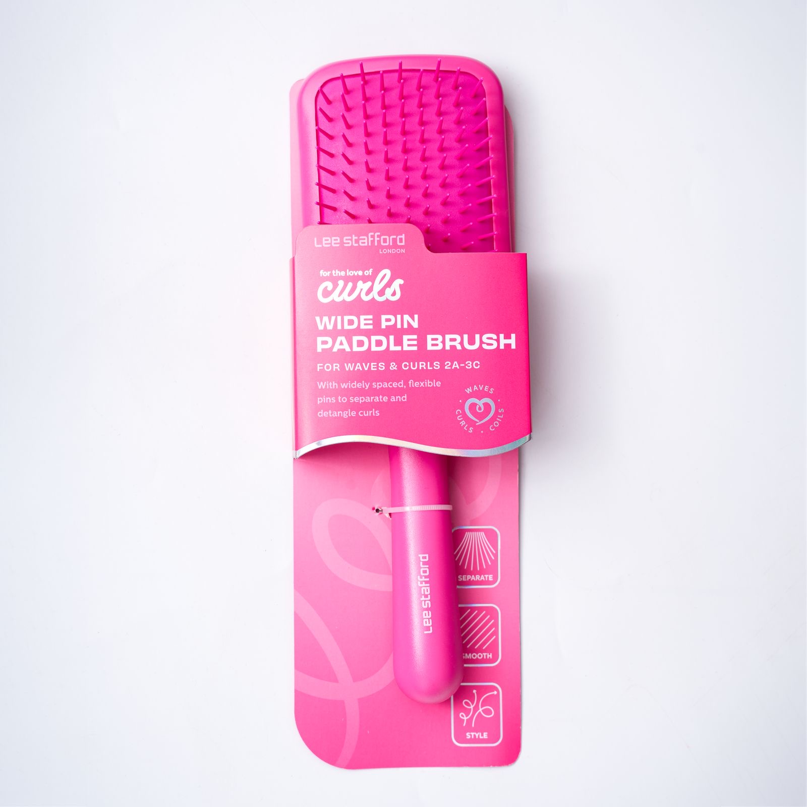 LEE STAFFORD Curl Wide Pin Paddle Brush فرشاة للشعر الكيرلي