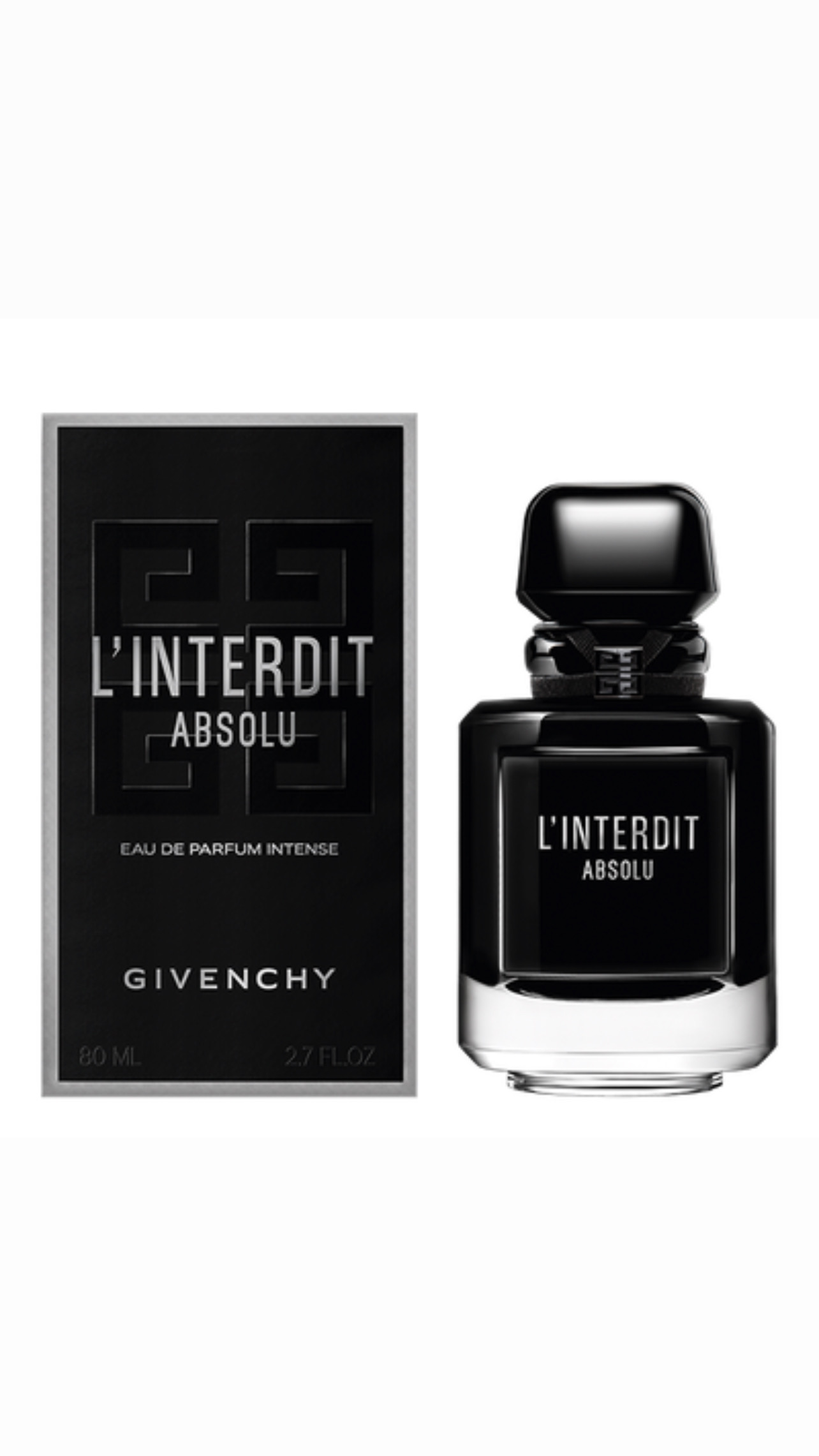 GIVENCHY L'INTERDIT ABSOLU Eau de Parfum Intense 80ml جيڤينچي عطر للنساء