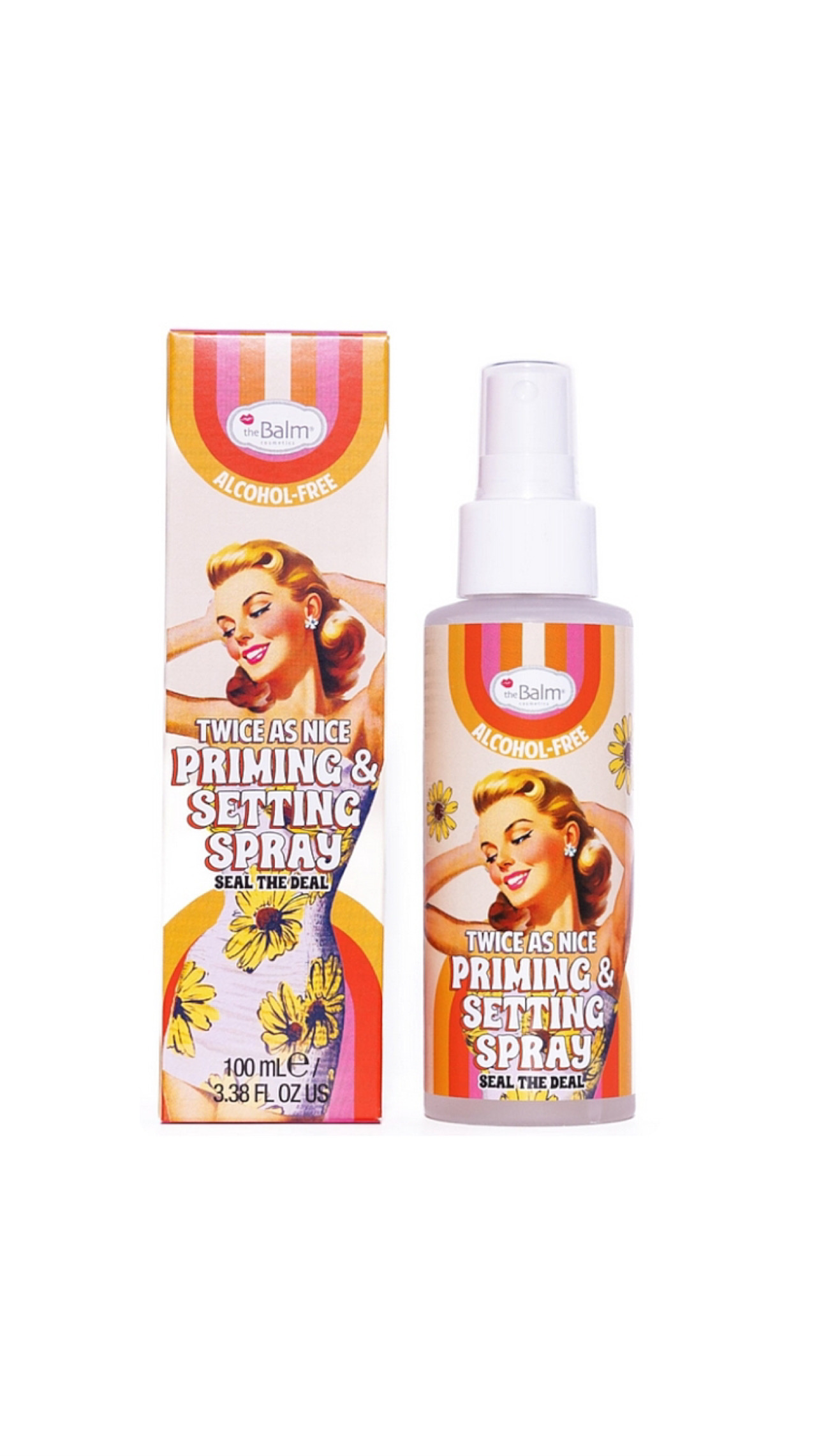 THE BALM Twice as Nice Priming & Setting Spray 100ml ذا بالم سبراي مثبت ميكاب