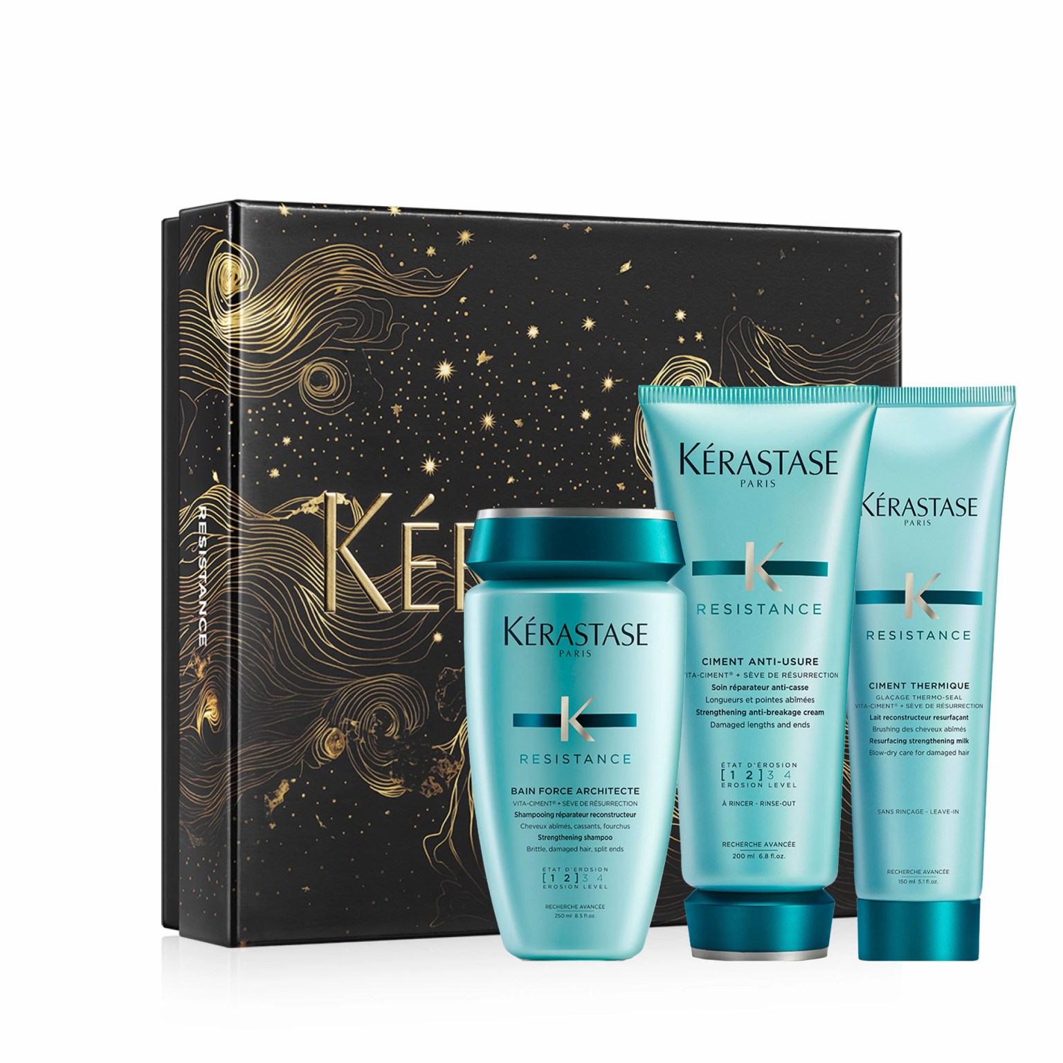KERASTASE Resistance Strengthening hair care كريستاس مجموعة العناية بالشعر