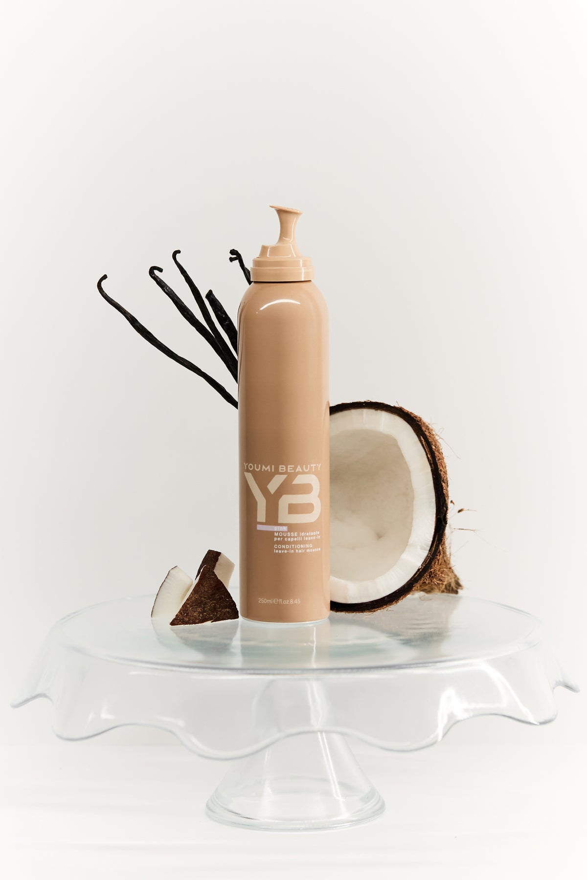 YOUMI BEAUTY Leave in Hair Mousse 250ml يومي بيوتي موس رغوة للشعر