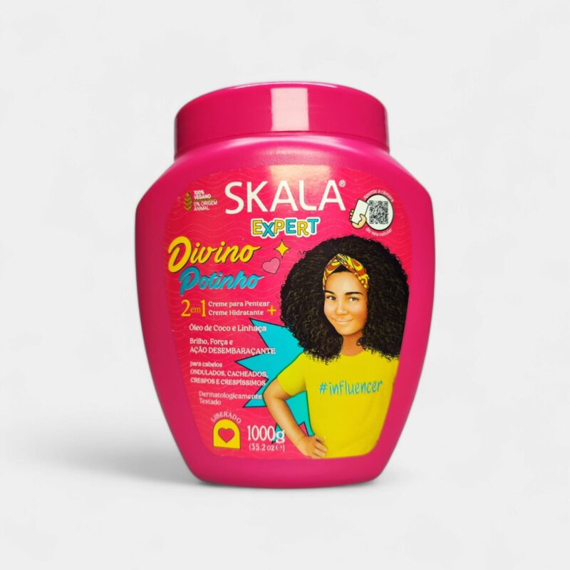 SKALA Divine Potinho Styling Cream with Coconut Oil  كريم تصفيف الشعر ديفاين بوتينهو بزيت جوز الهند