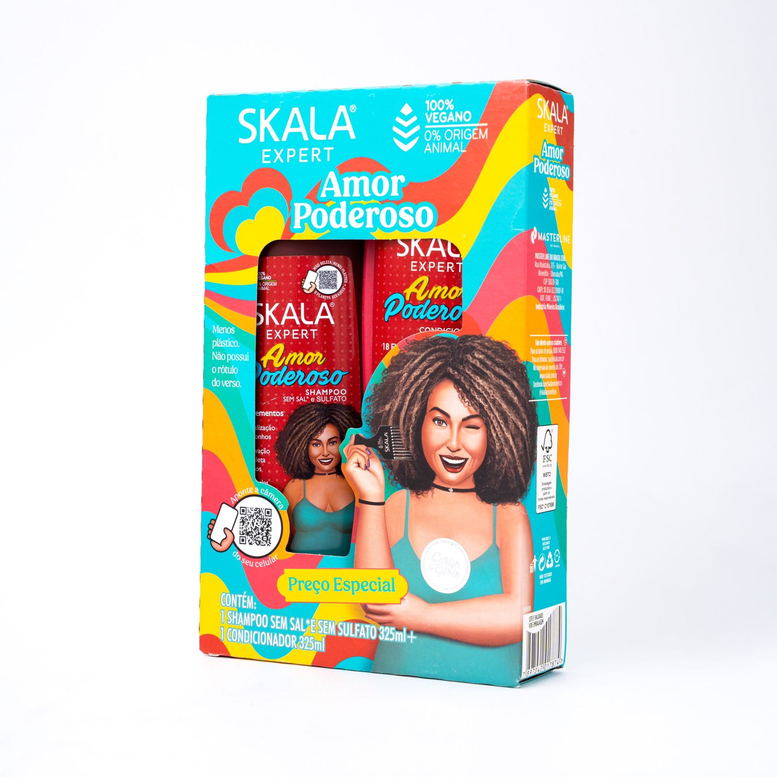 SKALA AMOR PODEROSO KIT - 325ML | سكالا مجموعة بلسم وشامبو للشعر الباهت