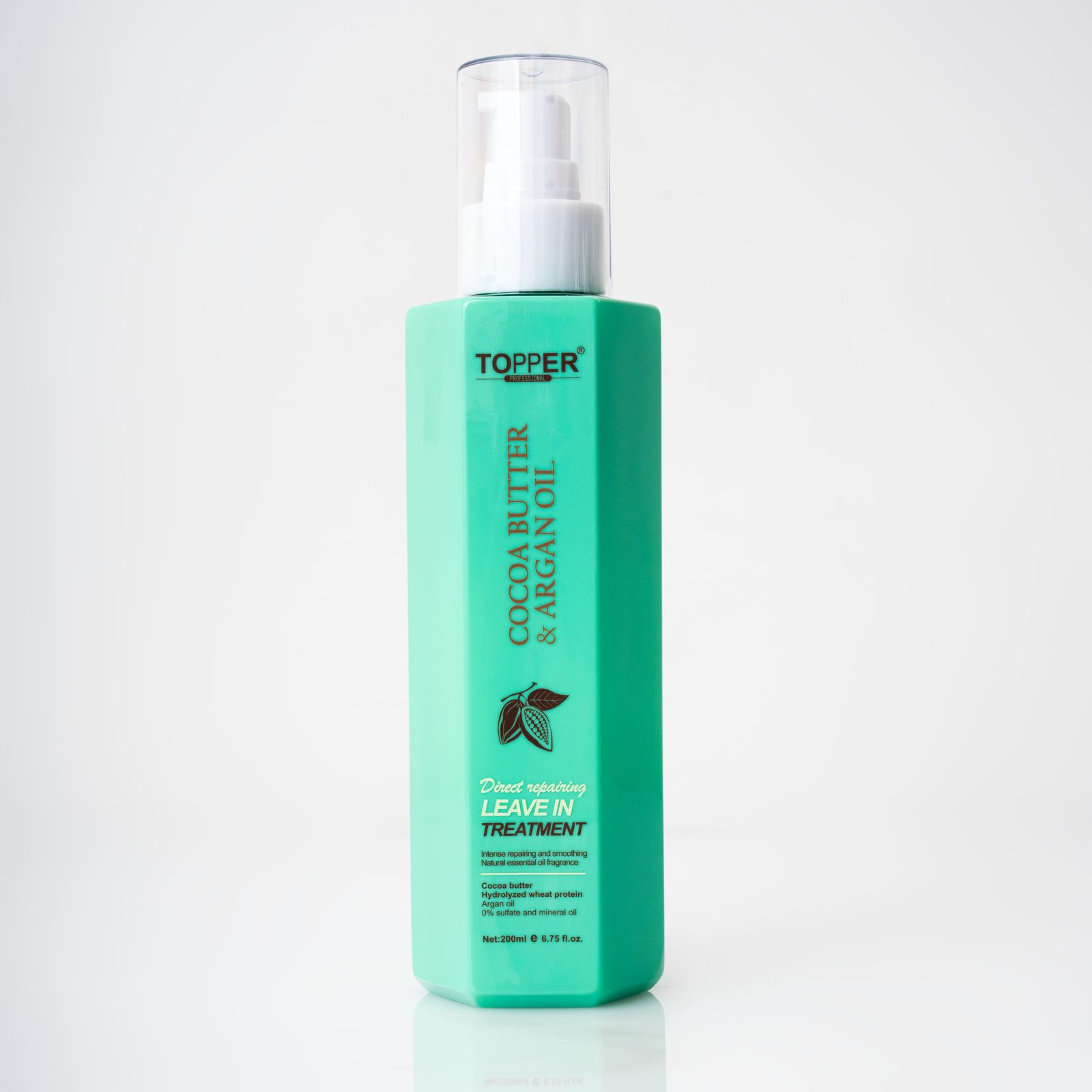 TOPPER Cocoa Butter & Argan Oil Leave-In Treatment 200ml توبر معالج للشعر