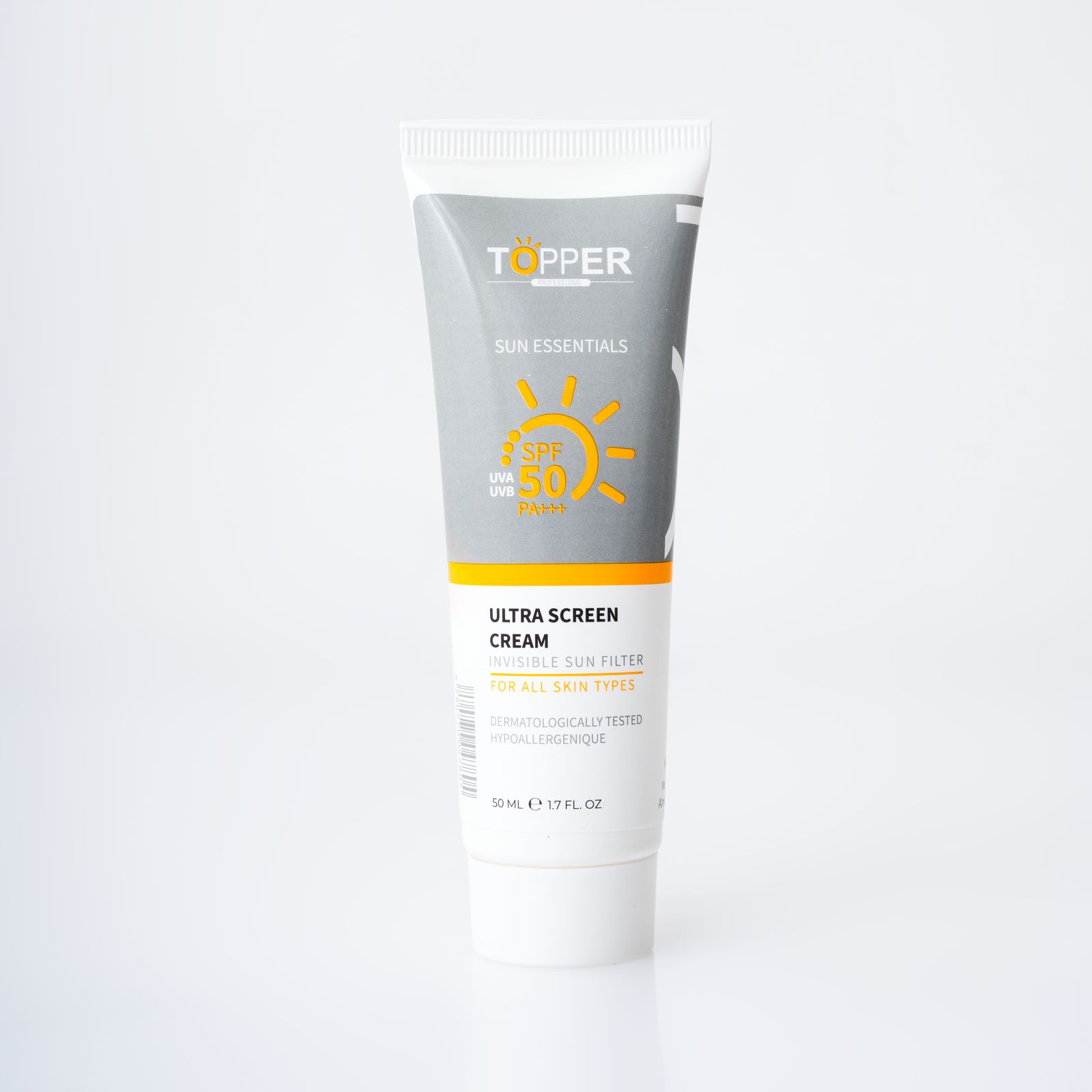 TOPPER Sun Essentials Ultra Screen Cream 50ml توبر واقي من أشعة الشمس