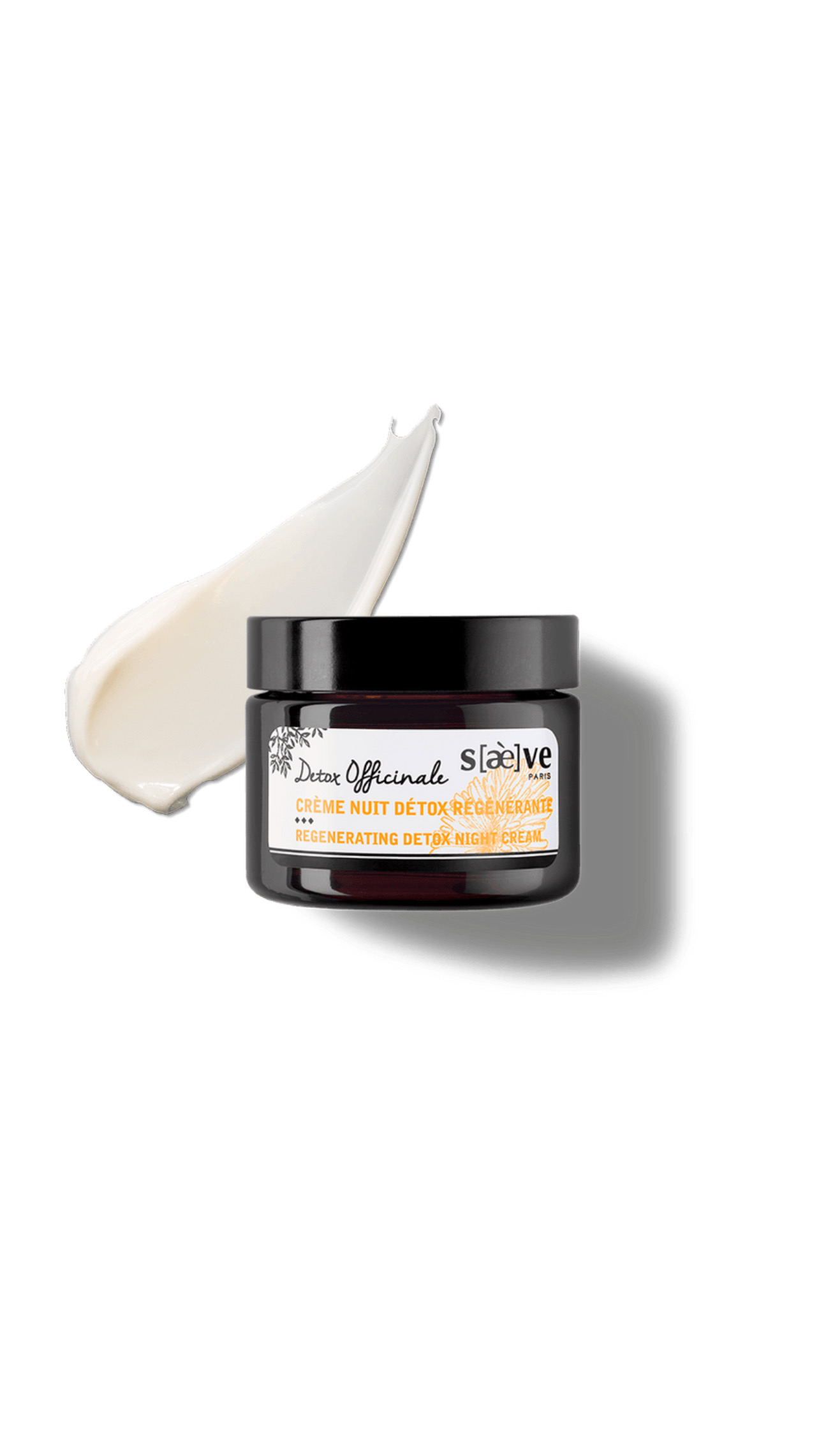 SAEVE Crème Nuit Détox Régénérante – 50 ml كريم ليلي منقي للبشرة