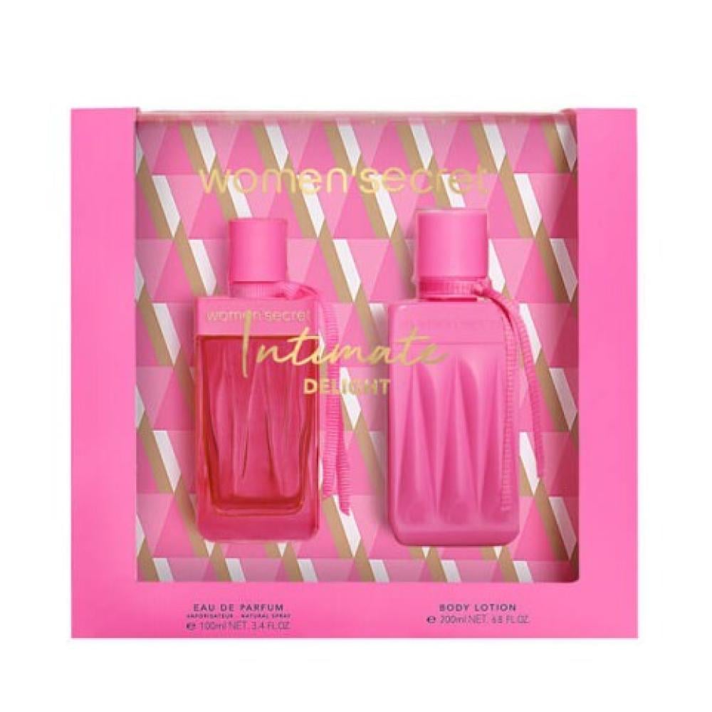 WOMEN SECRET Intimate Delight Eau de Parfum 100ml + Body Moisturizer  عطر إنتيميت ديلايت أو دو بارفان 100 مل + مرطب للجسم