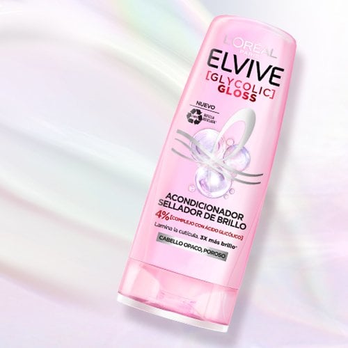LOREAL PARIS Elvive product range GLYCOLIC GLOSS CONDITIONER 370ml لوريال ايلفيف بلسم للشعر