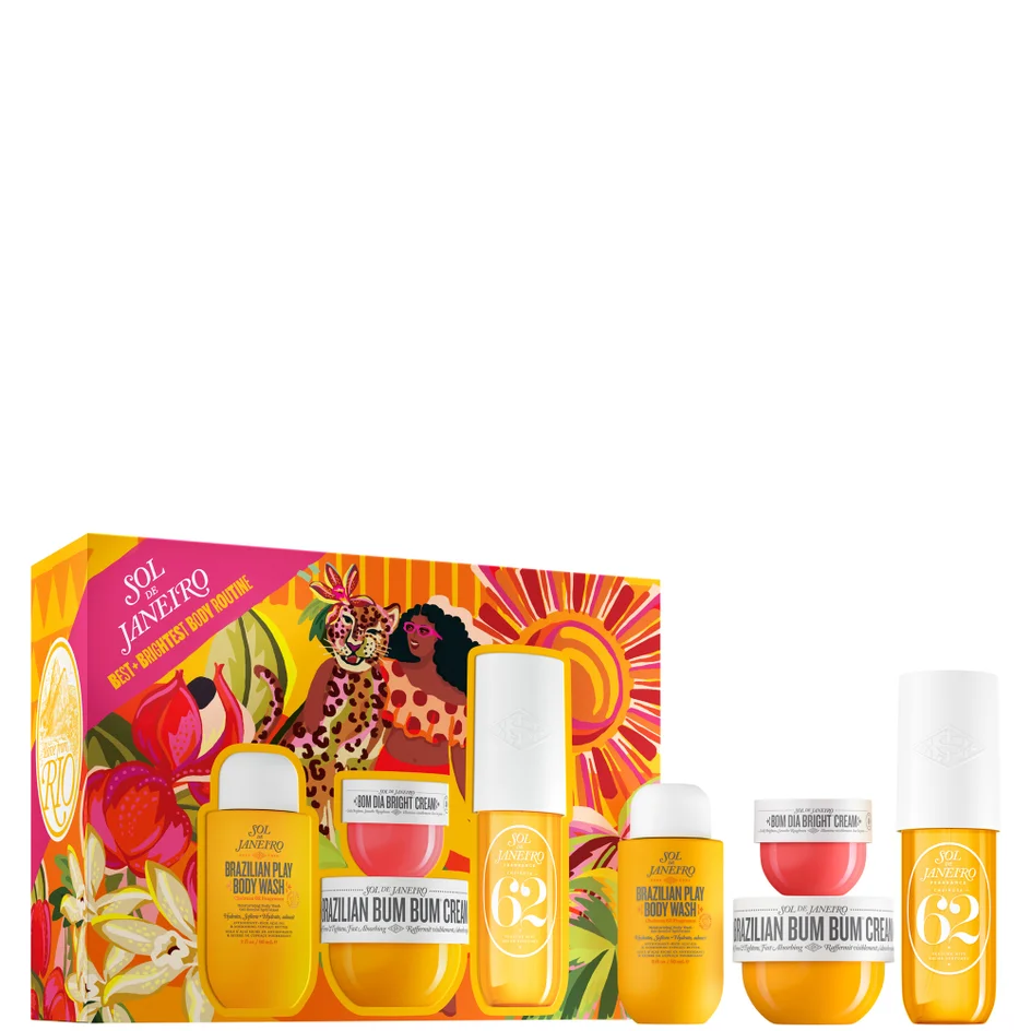 SOL DE JANEIRO Exclusive Best + Brightest Body Routine مجموعة العناية بالجسم