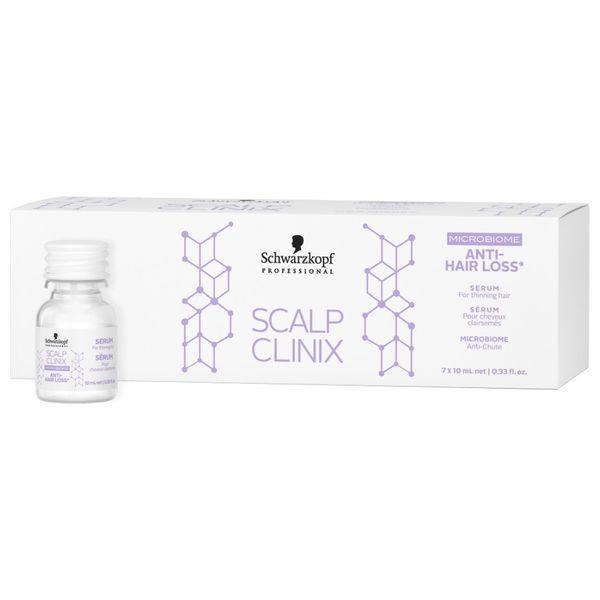 Schwarzkopf Scalp Clinix Anti Hair Loss Serum 7*10 ml أمبولات مضادة لتساقط الشعر