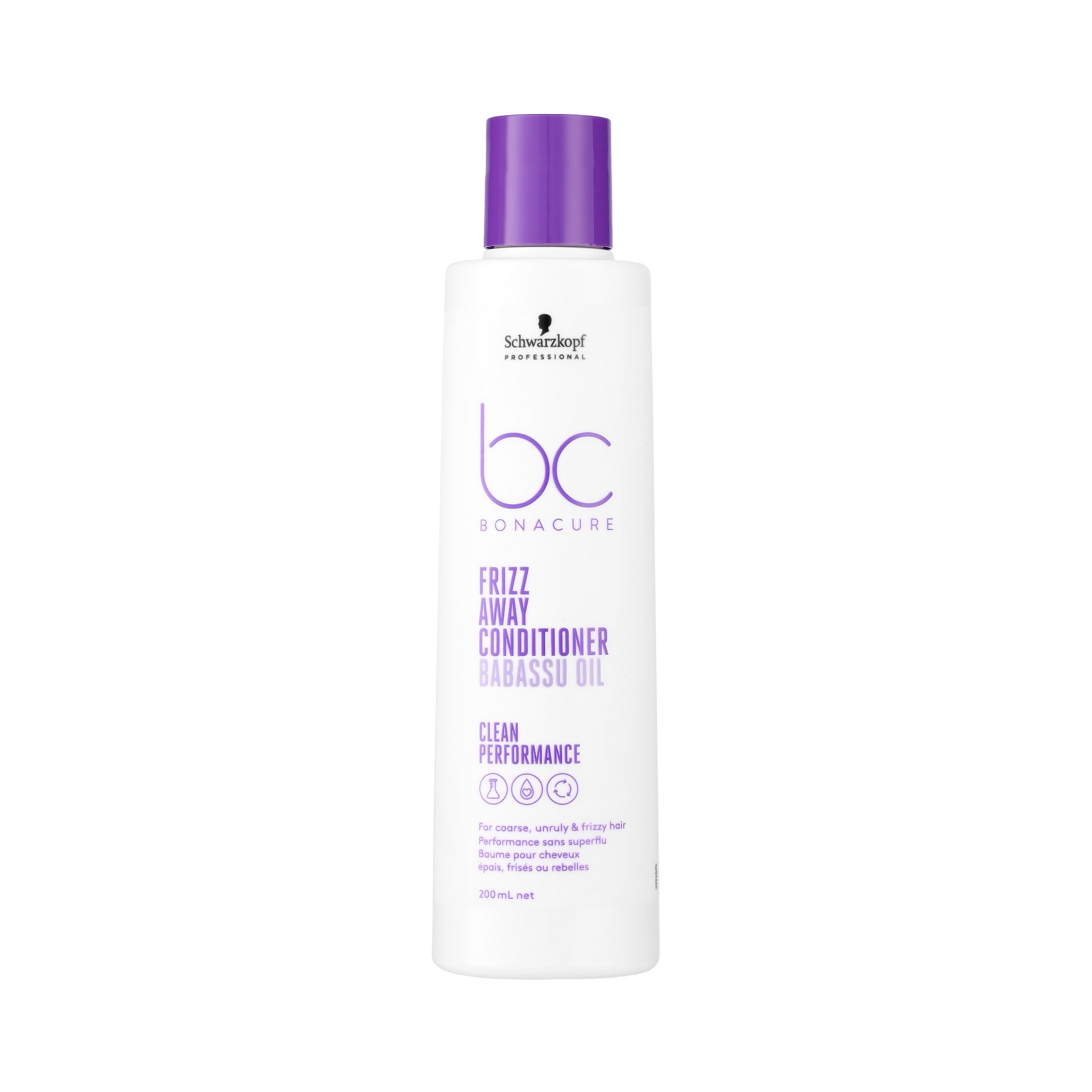 Schwarzkopf Bonacure Frizz Away Conditioner 200mlبلسم معالج ومضاد لخشونة الشعر