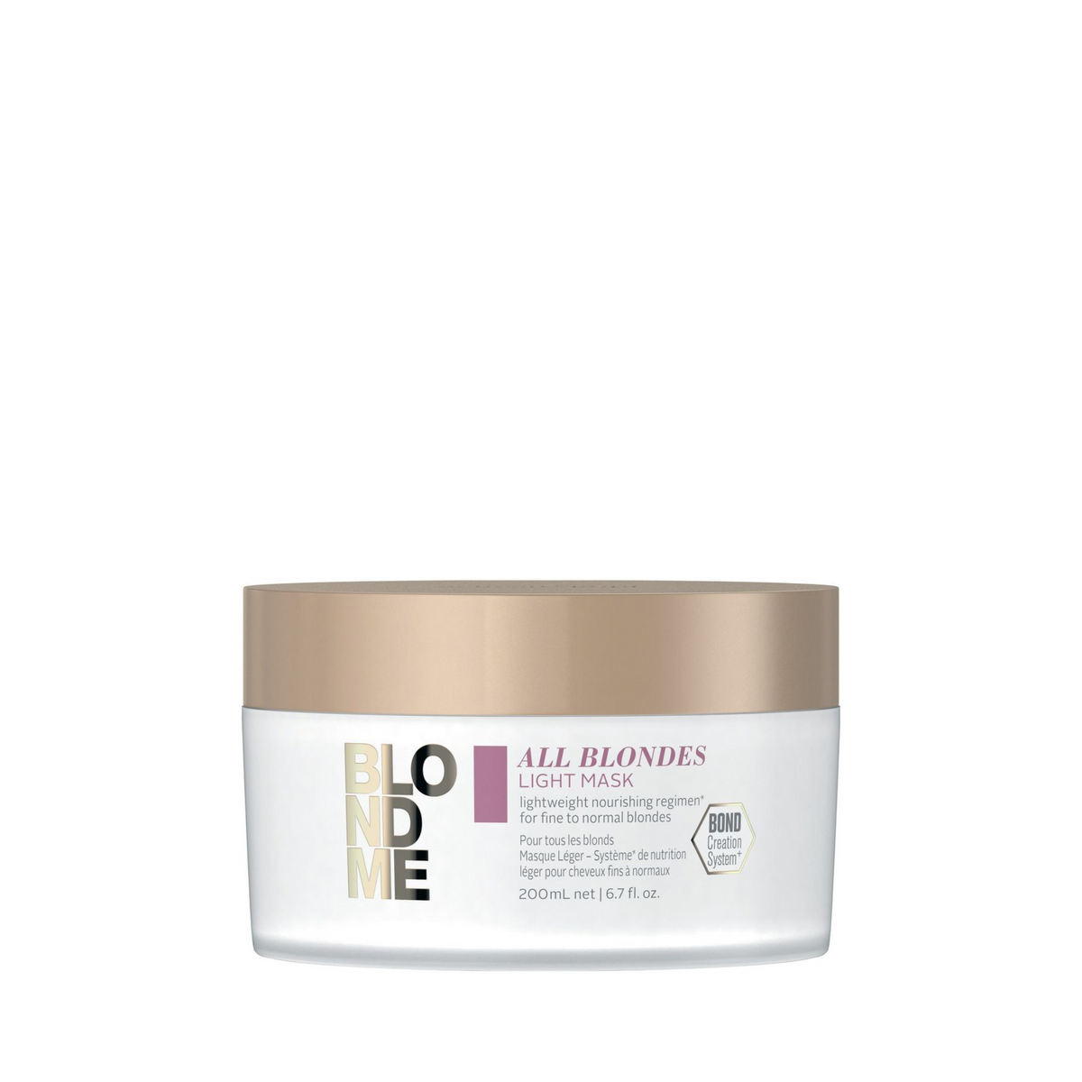 schwarzkopf Blond Me – All Blondes Light Mask 200ml قناع بلوند مي الخفيف لجميع أنواع الشعر الأشقر