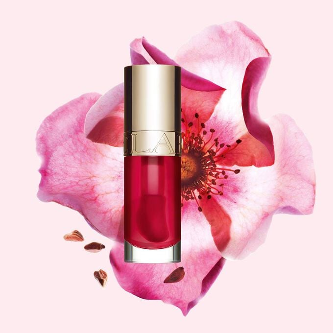 CLARINS lip comfort oil, كلارنس زيت مغذي للشفاه ملون